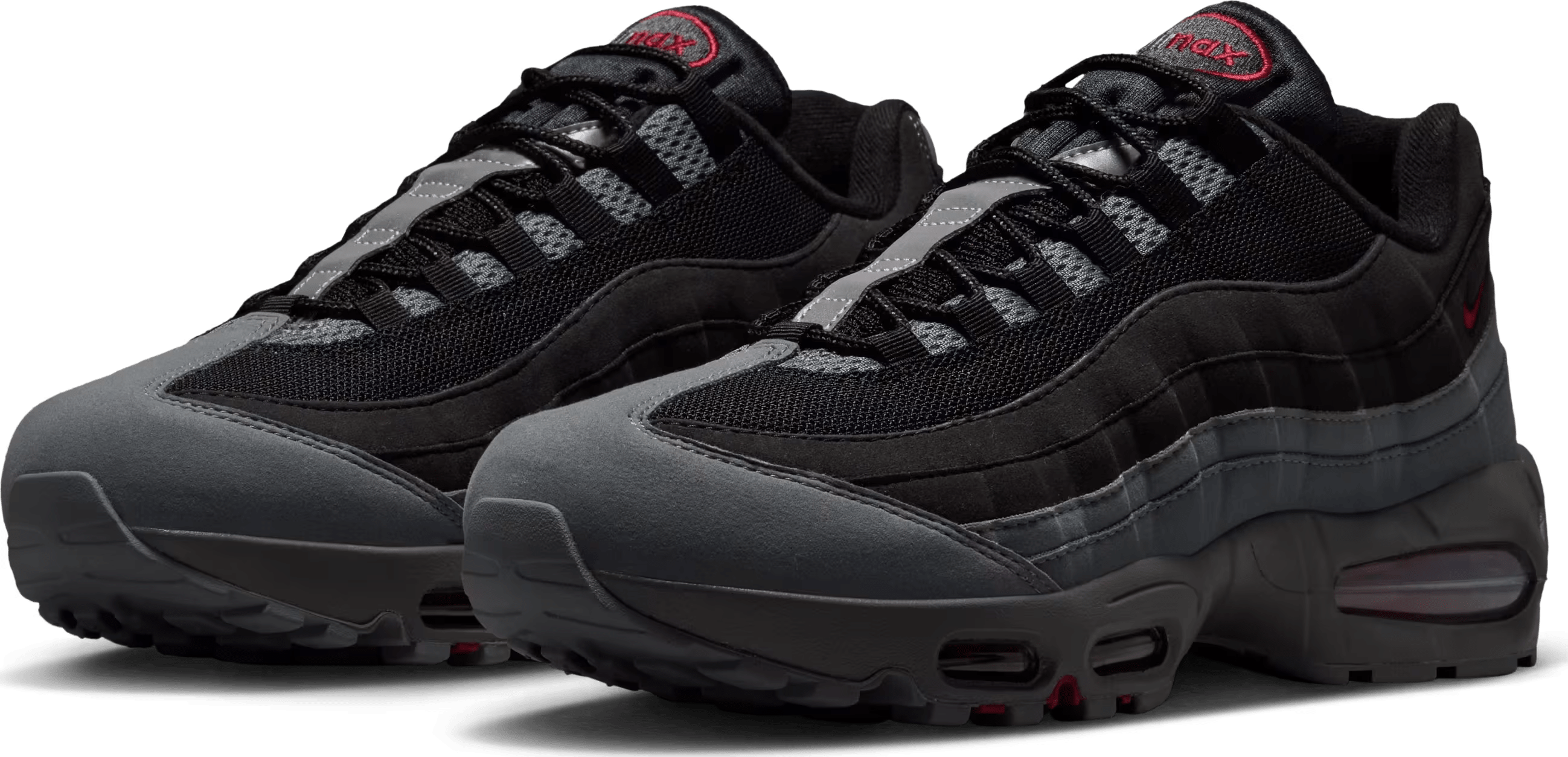 Nike Air Max 95 Big Bubble "Black Tough Red"