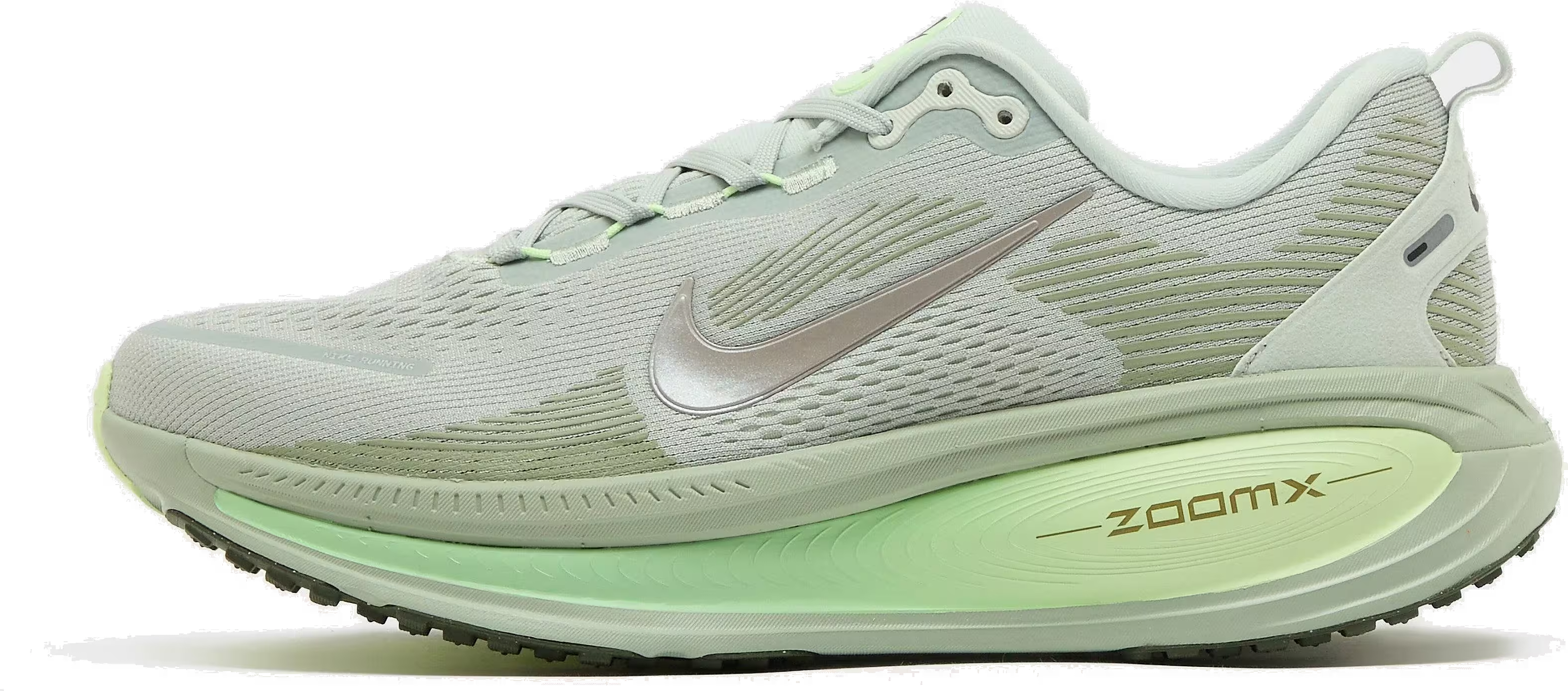 Nike Vomero 18 Light Silver Barely Volt Dusty Olive College Grey