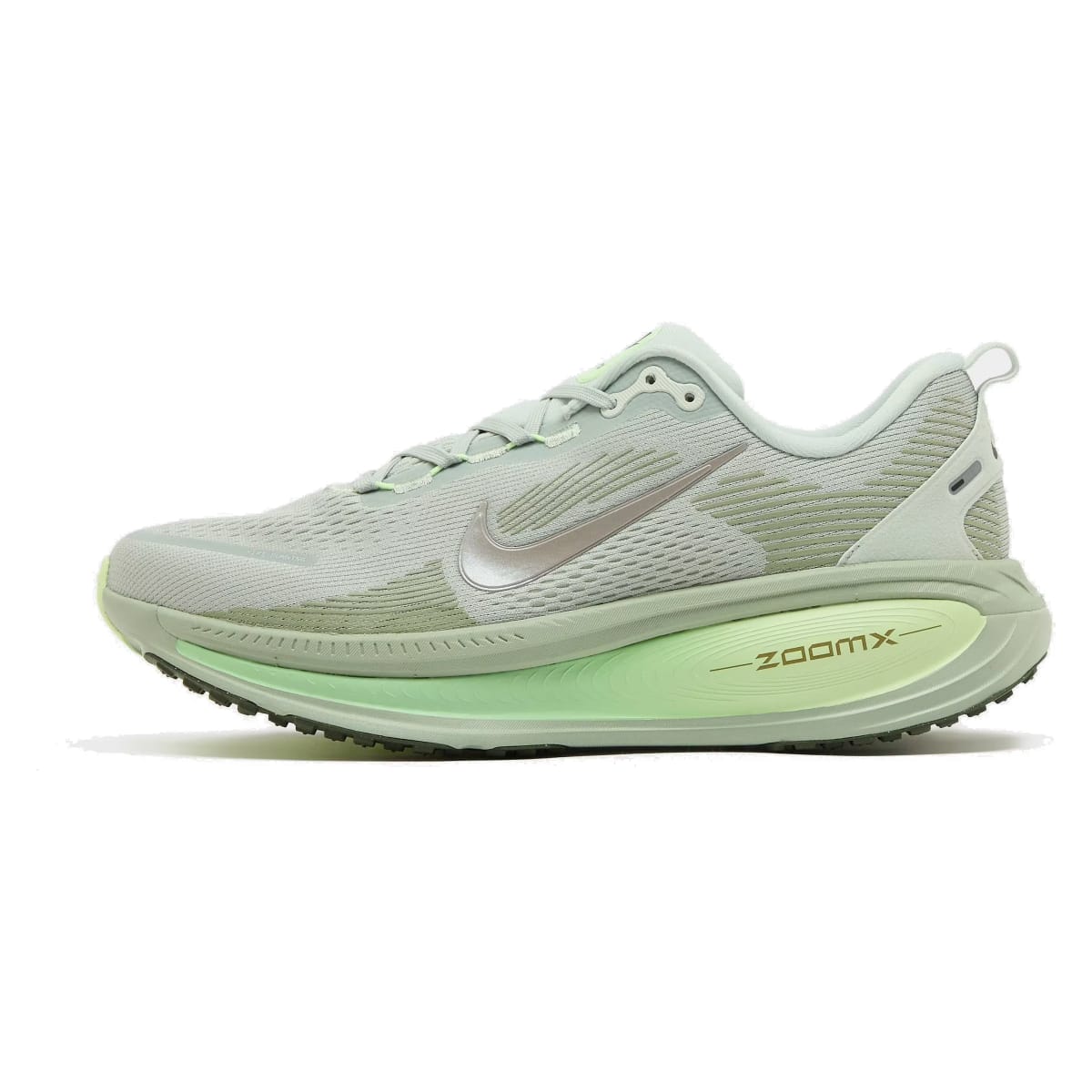 Nike Vomero 18 Light Silver Barely Volt Dusty Olive College Grey