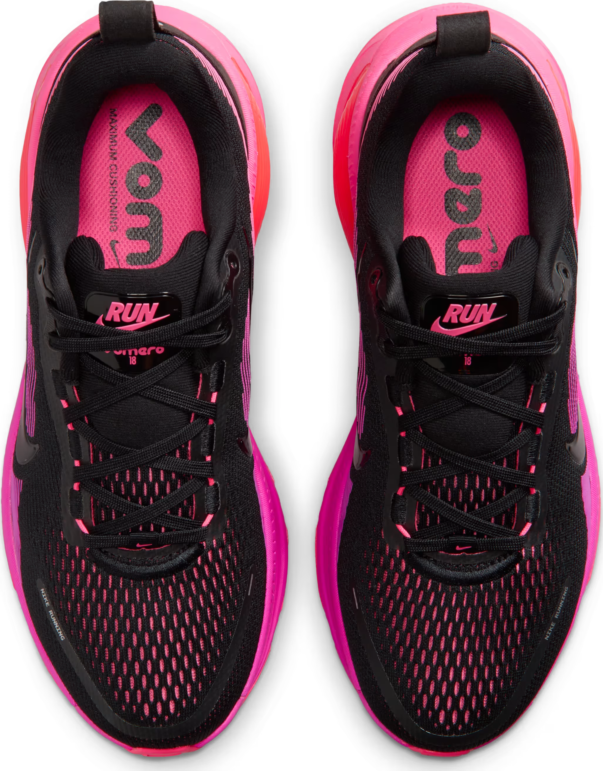 Nike Vomero 18 wmns "Black Hyper Pink"