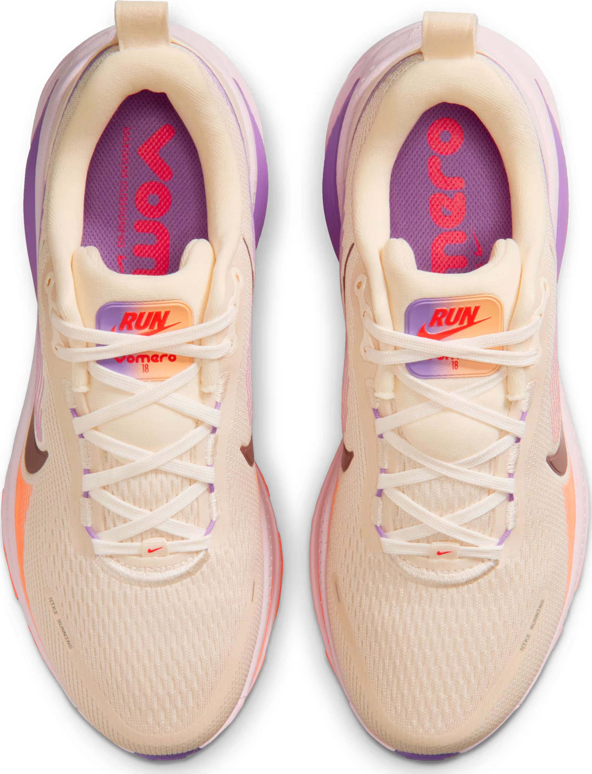 Nike Vomero 18 "Chalk Pink Foam Bright Violet"