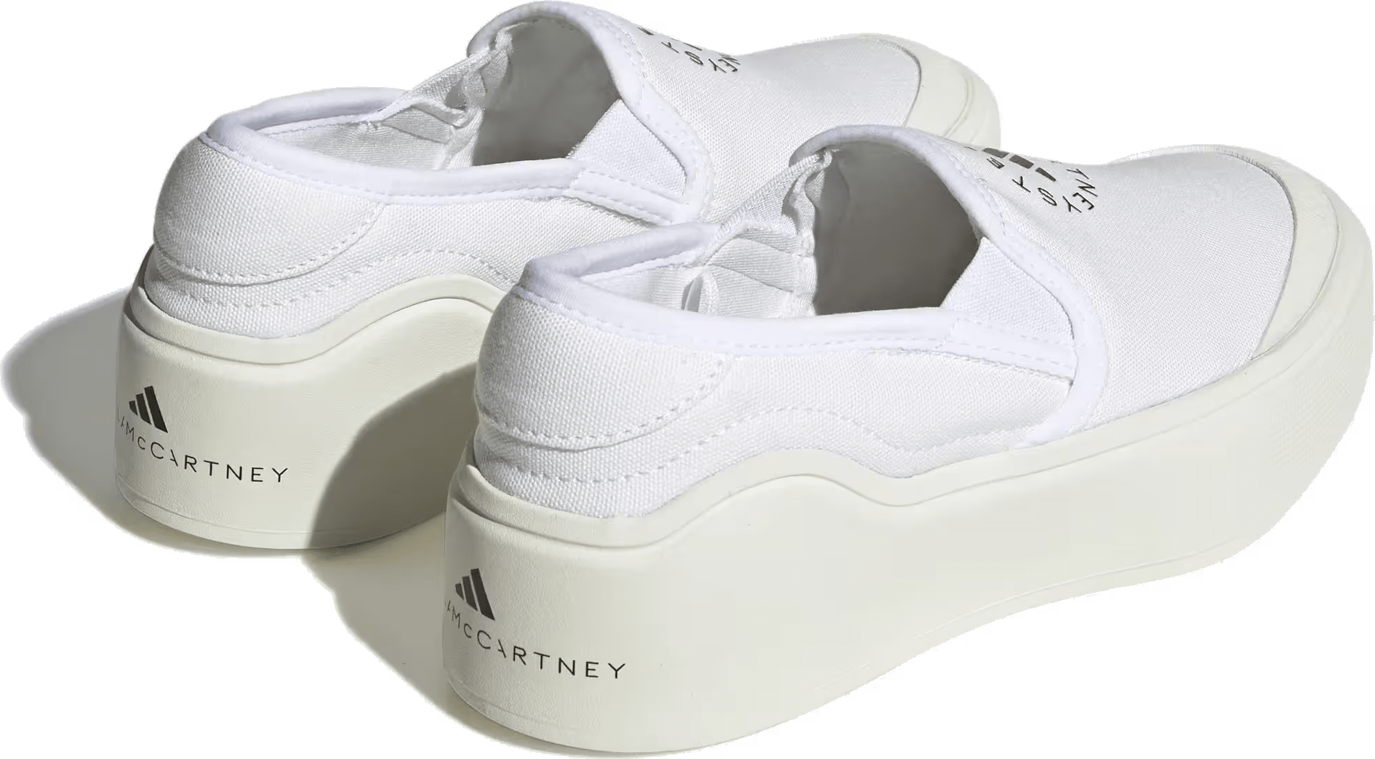 adidas Court Slip-On by Stella McCartney Cloud White Core Black