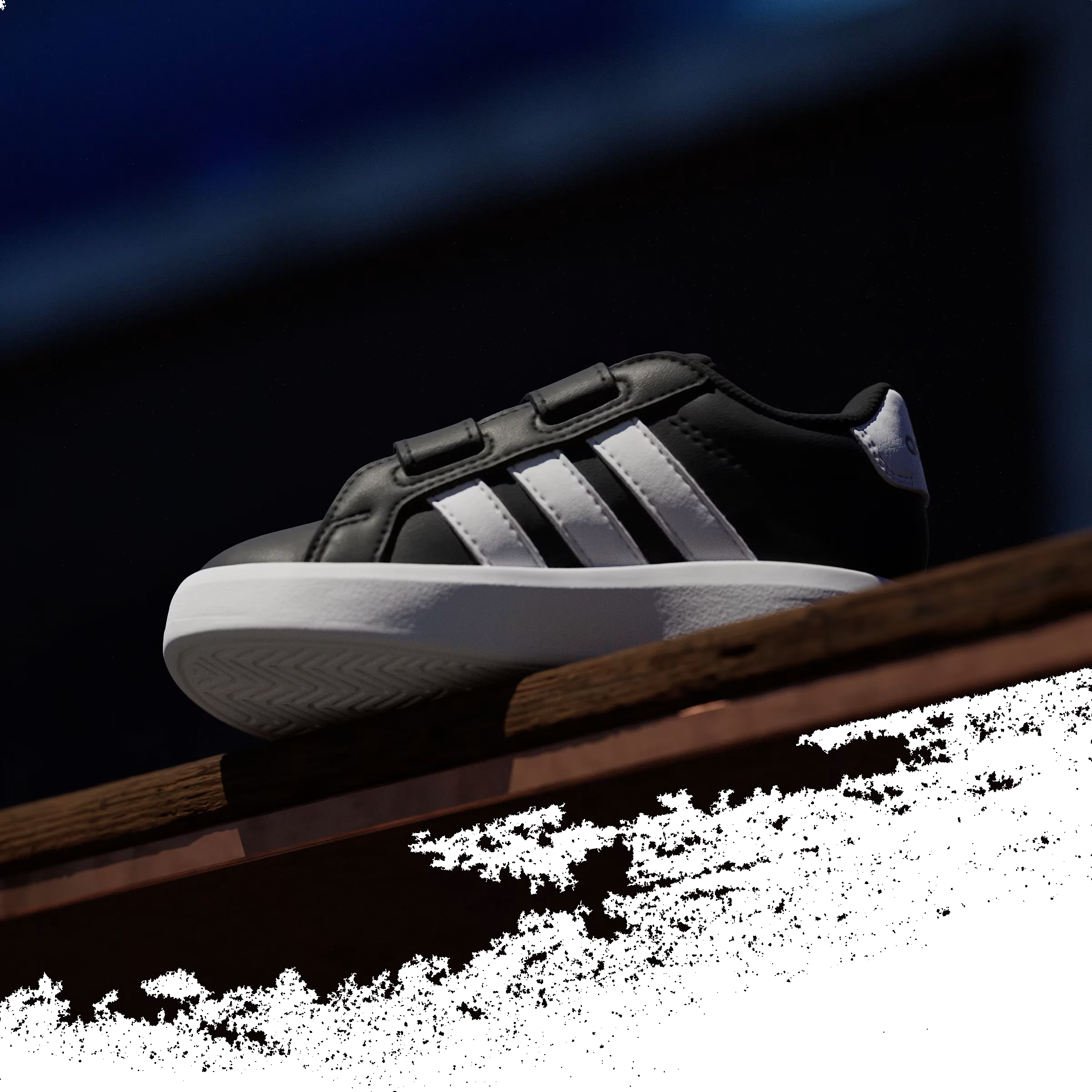 adidas Grand Court 3.0 Black Cloud White (TD)