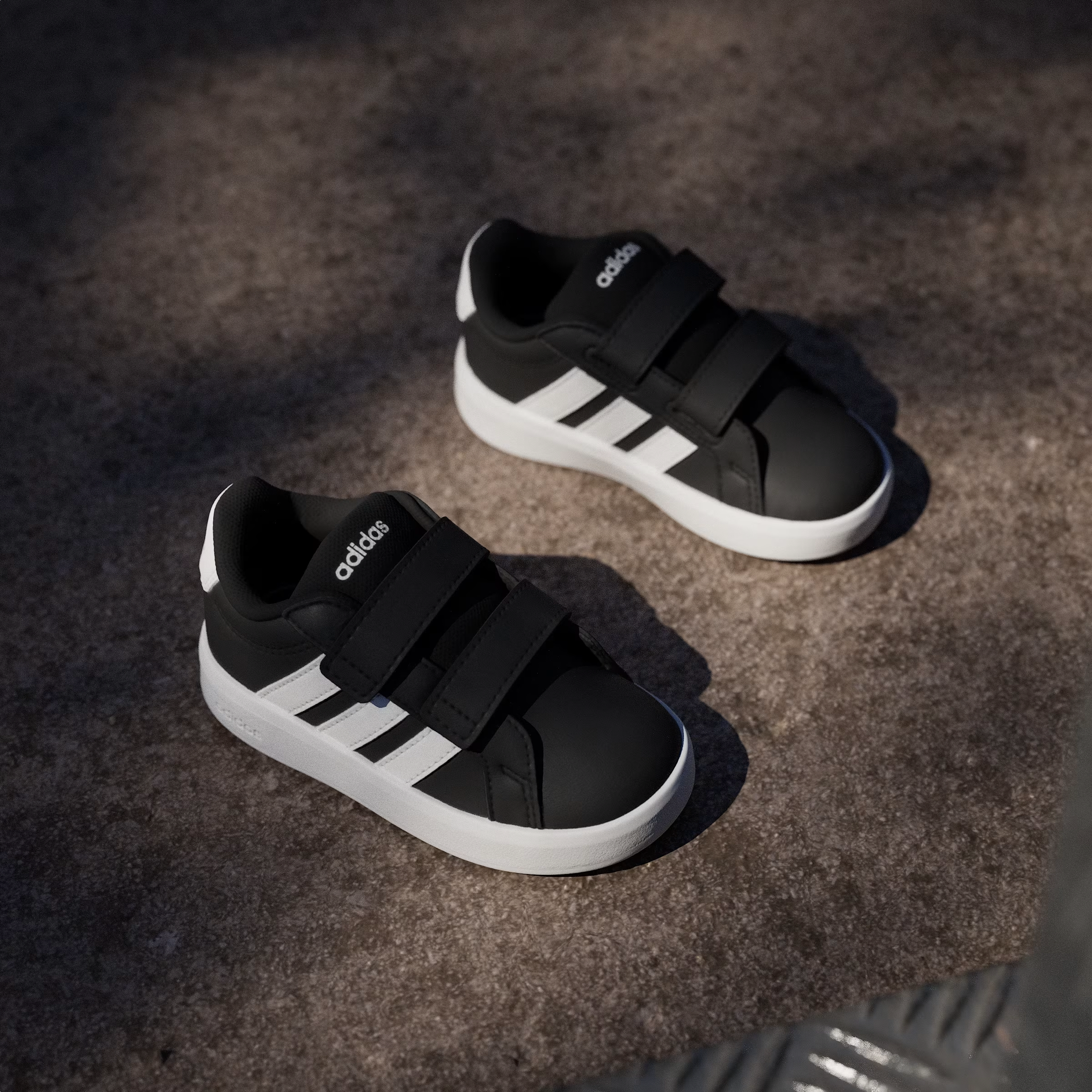 adidas Grand Court 3.0 Black Cloud White (TD)