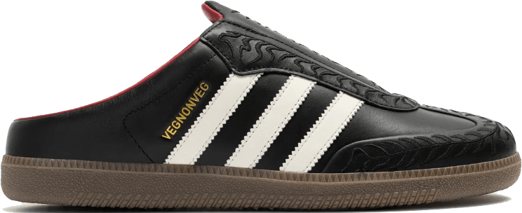 VegNonVeg x Adidas Samba Mule "Black"