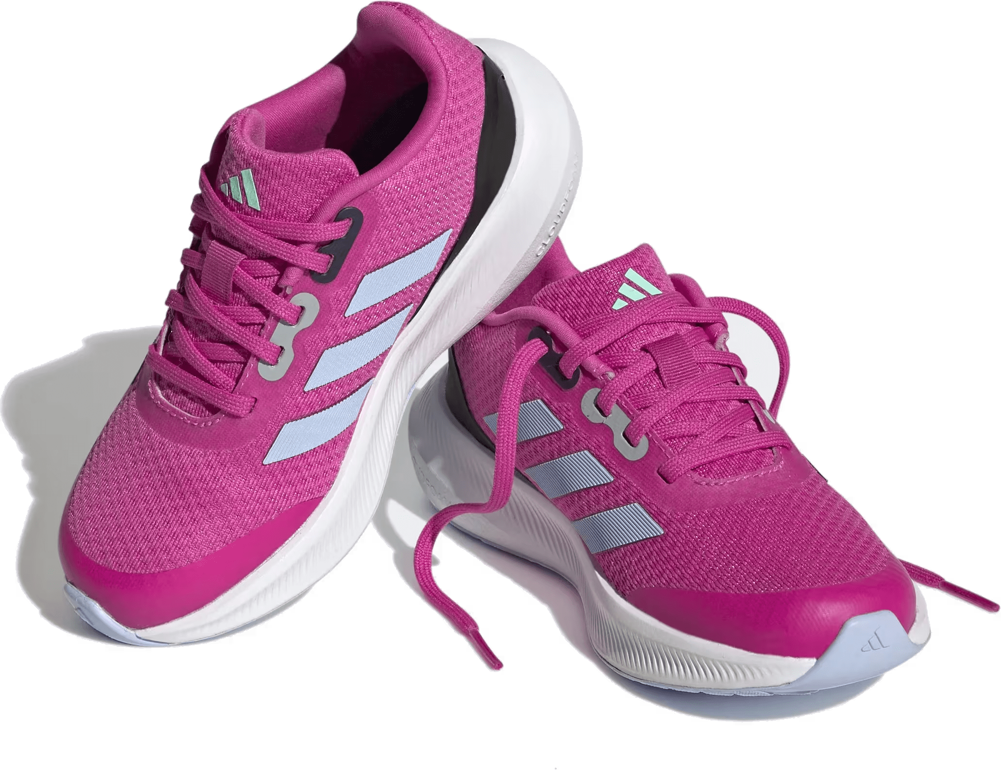 adidas Falcon 3 Lucid Fuchsia Blue Dawn Core Black (GS)