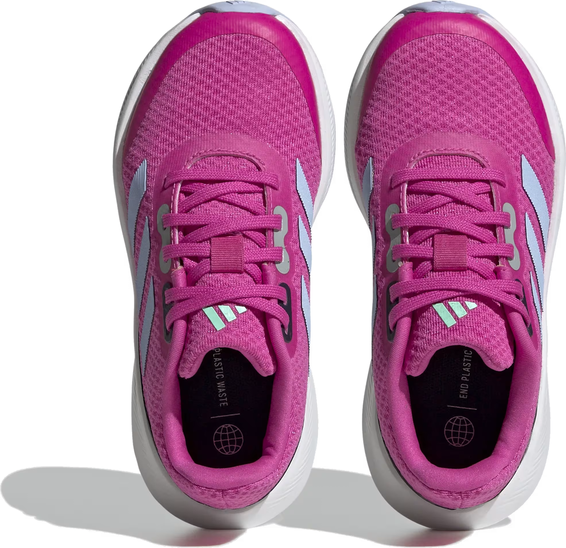 adidas Falcon 3 Lucid Fuchsia Blue Dawn Core Black (GS)