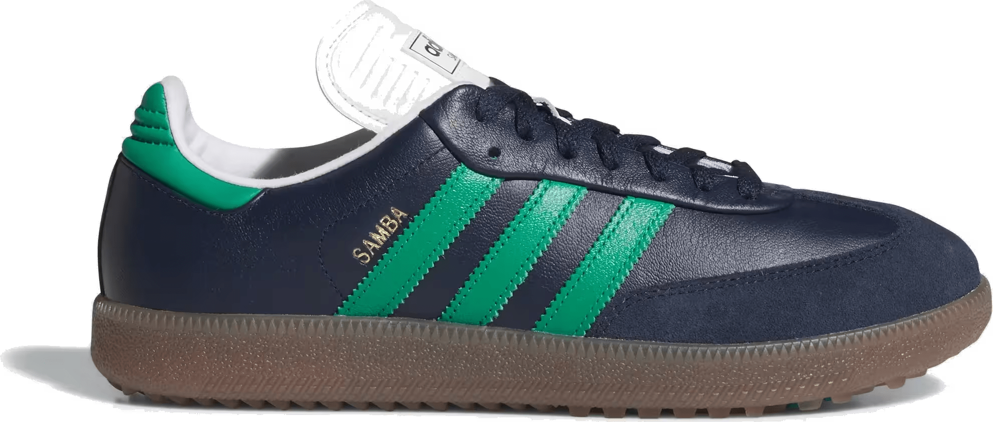 adidas Samba Spikeless Golf Night Indigo Court Green