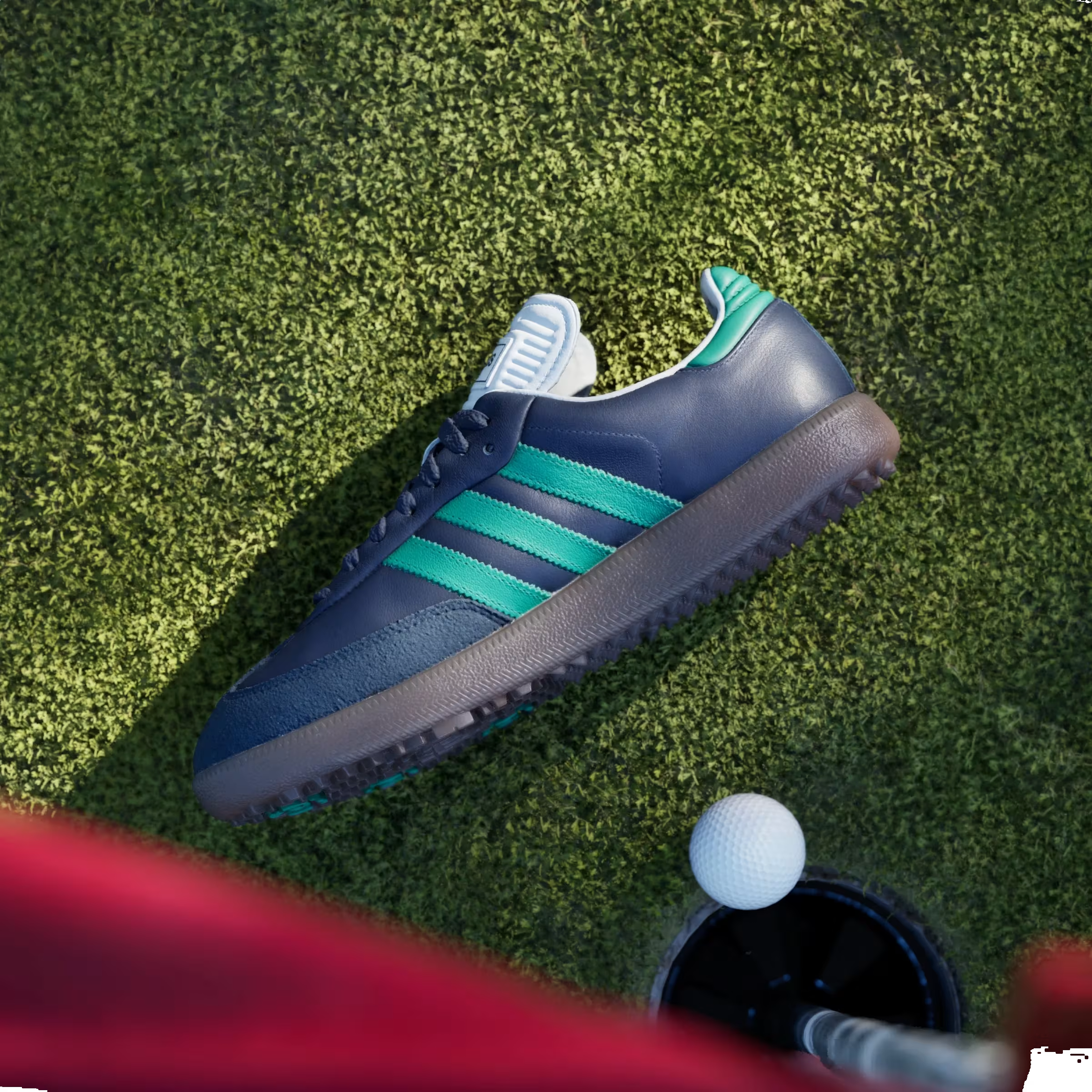 adidas Samba Spikeless Golf Night Indigo Court Green