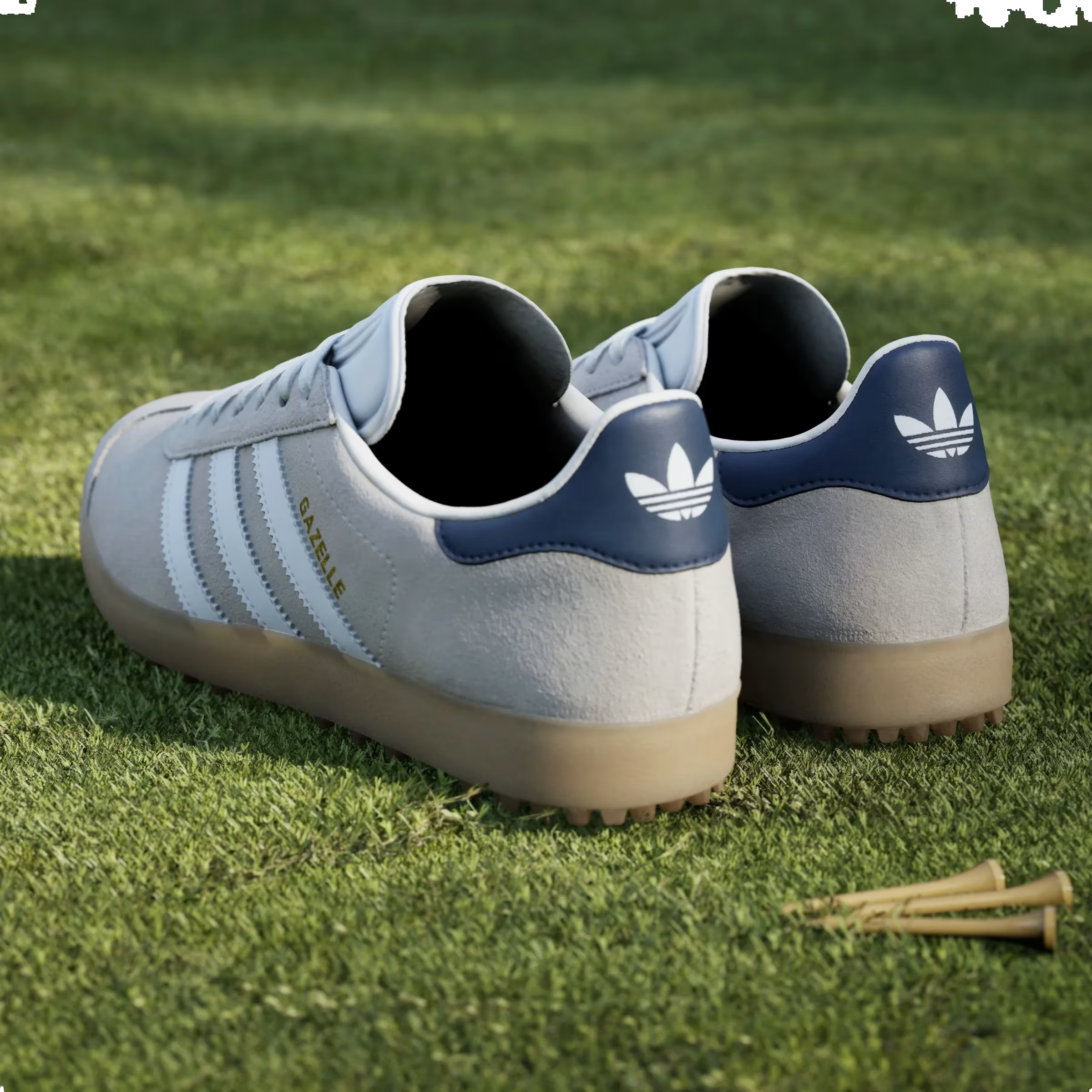 adidas Gazelle Spikeless Golf Chalk White Night Indigo