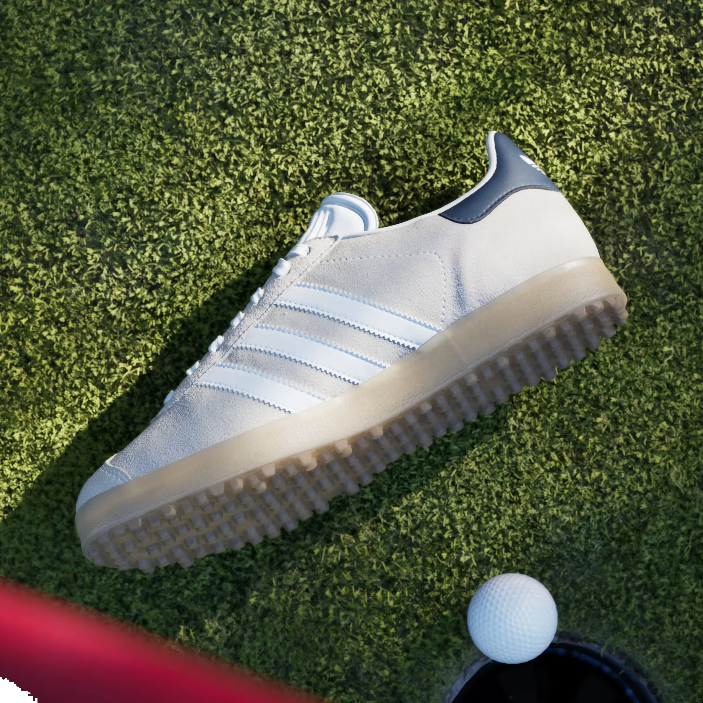 adidas Gazelle Spikeless Golf Chalk White Night Indigo