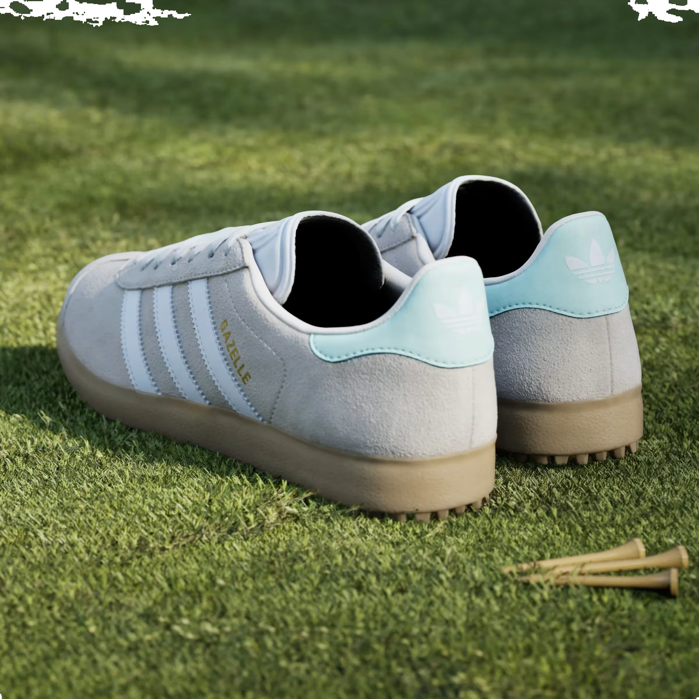 Adidas Gazelle Spikeless Golf Wmns "Chalk White"