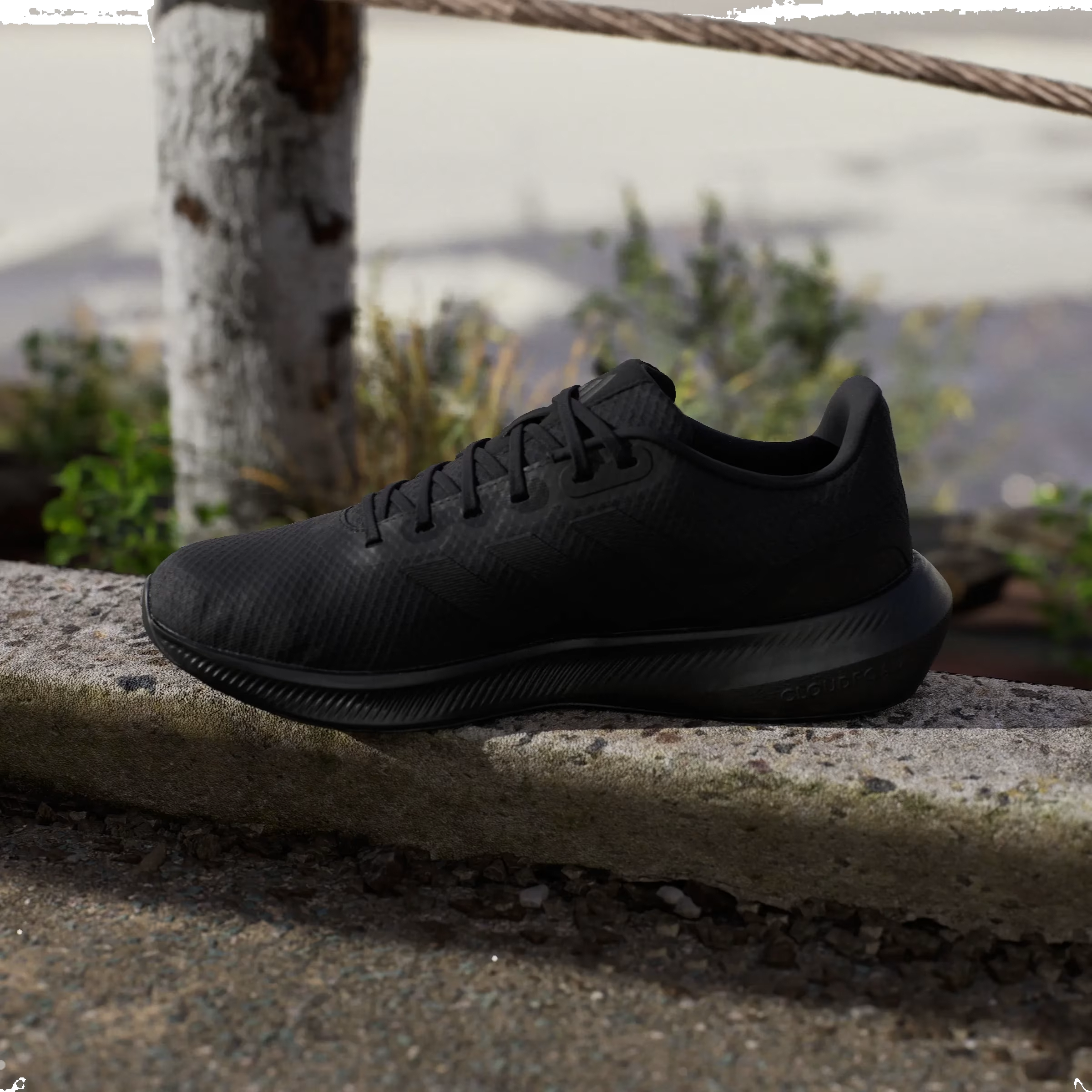 adidas Runfalcon 3 Cloudfoam Low Core Black Carbon