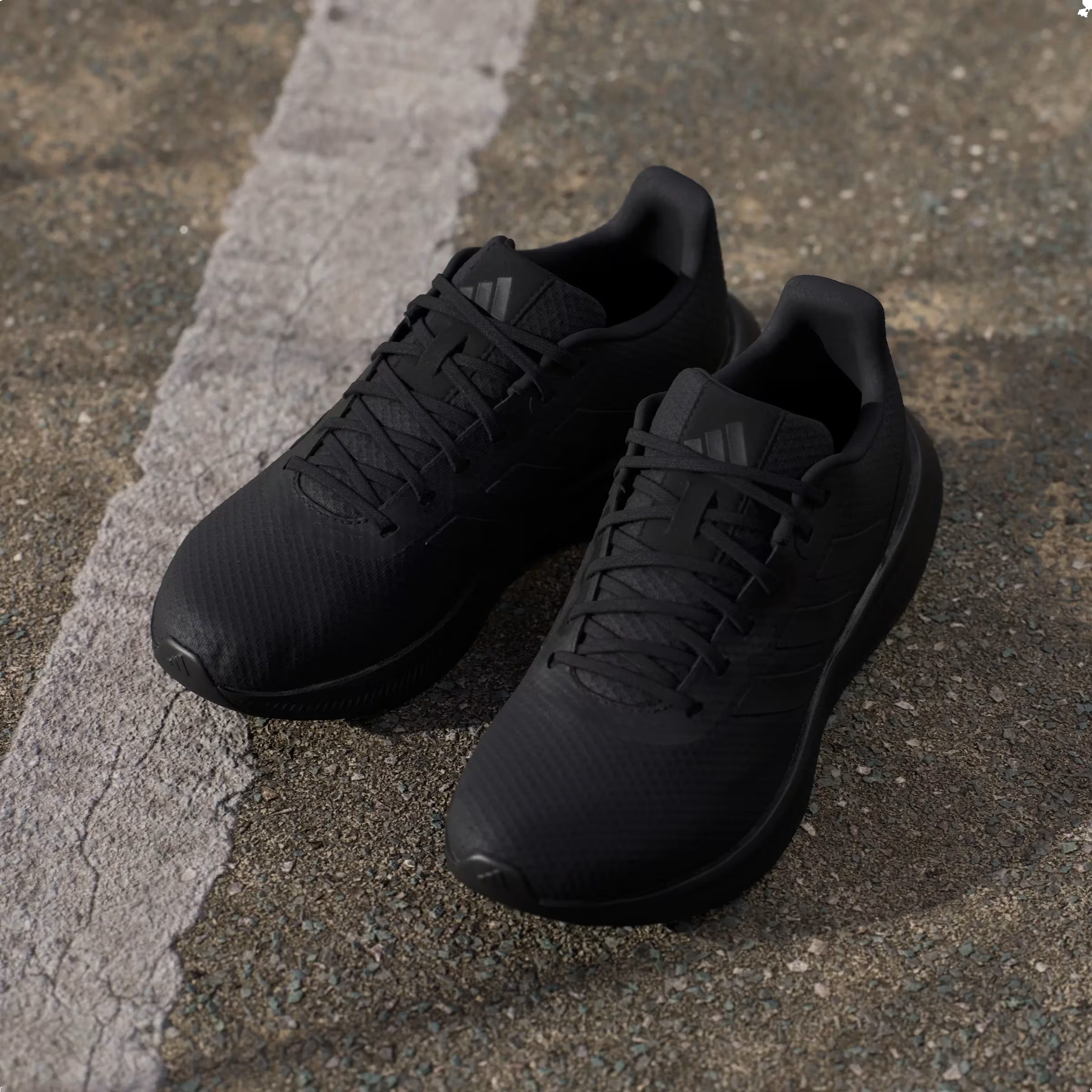 adidas Runfalcon 3 Cloudfoam Low Core Black Carbon