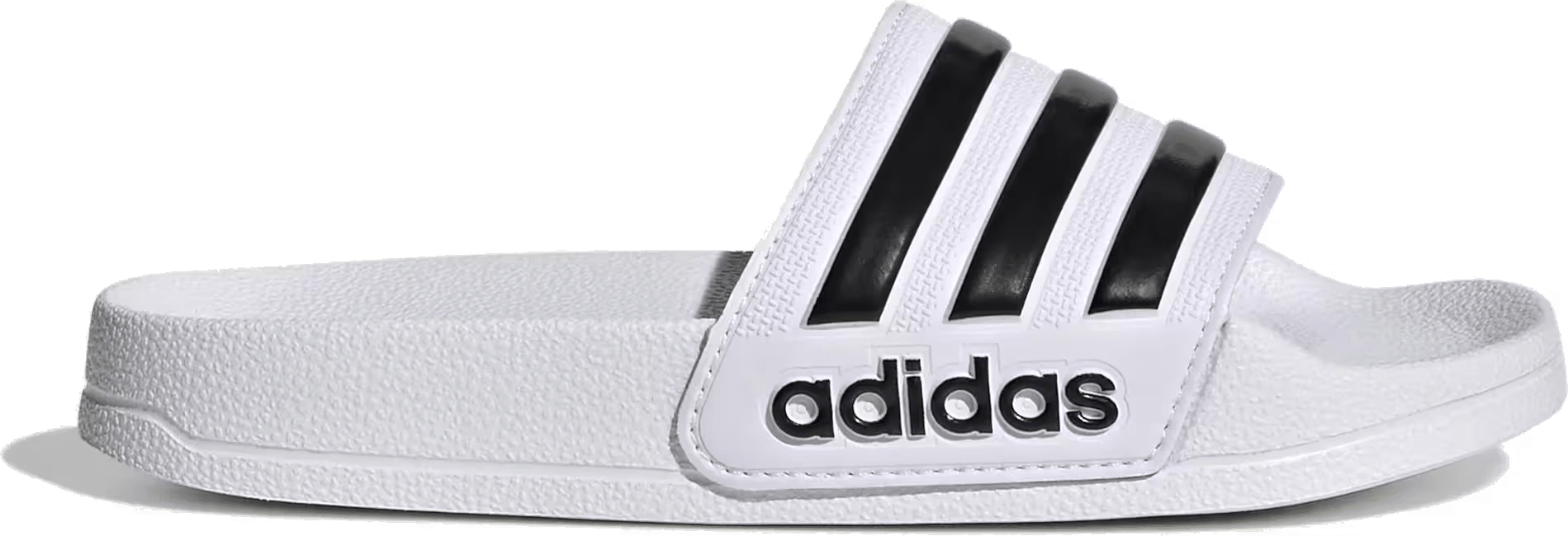 adidas Adilette Shower Slides Cloud White Core Black (GS)