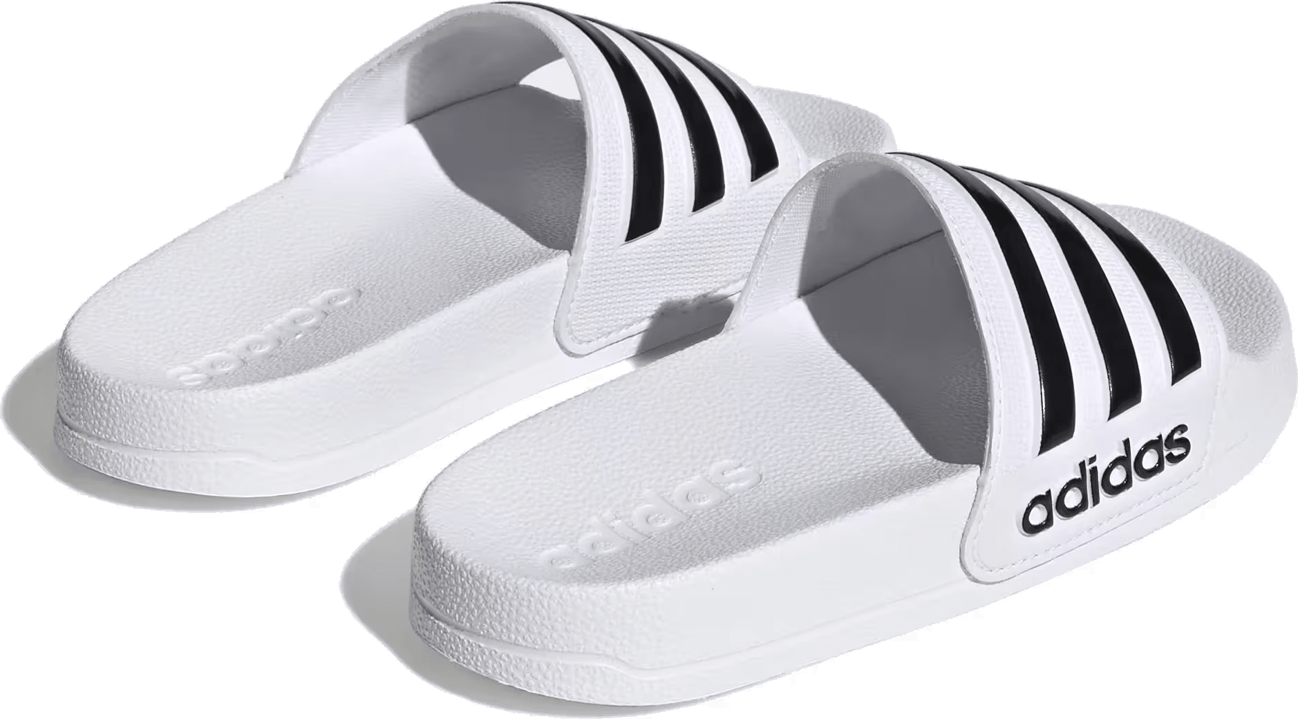 adidas Adilette Shower Slides Cloud White Core Black (GS)
