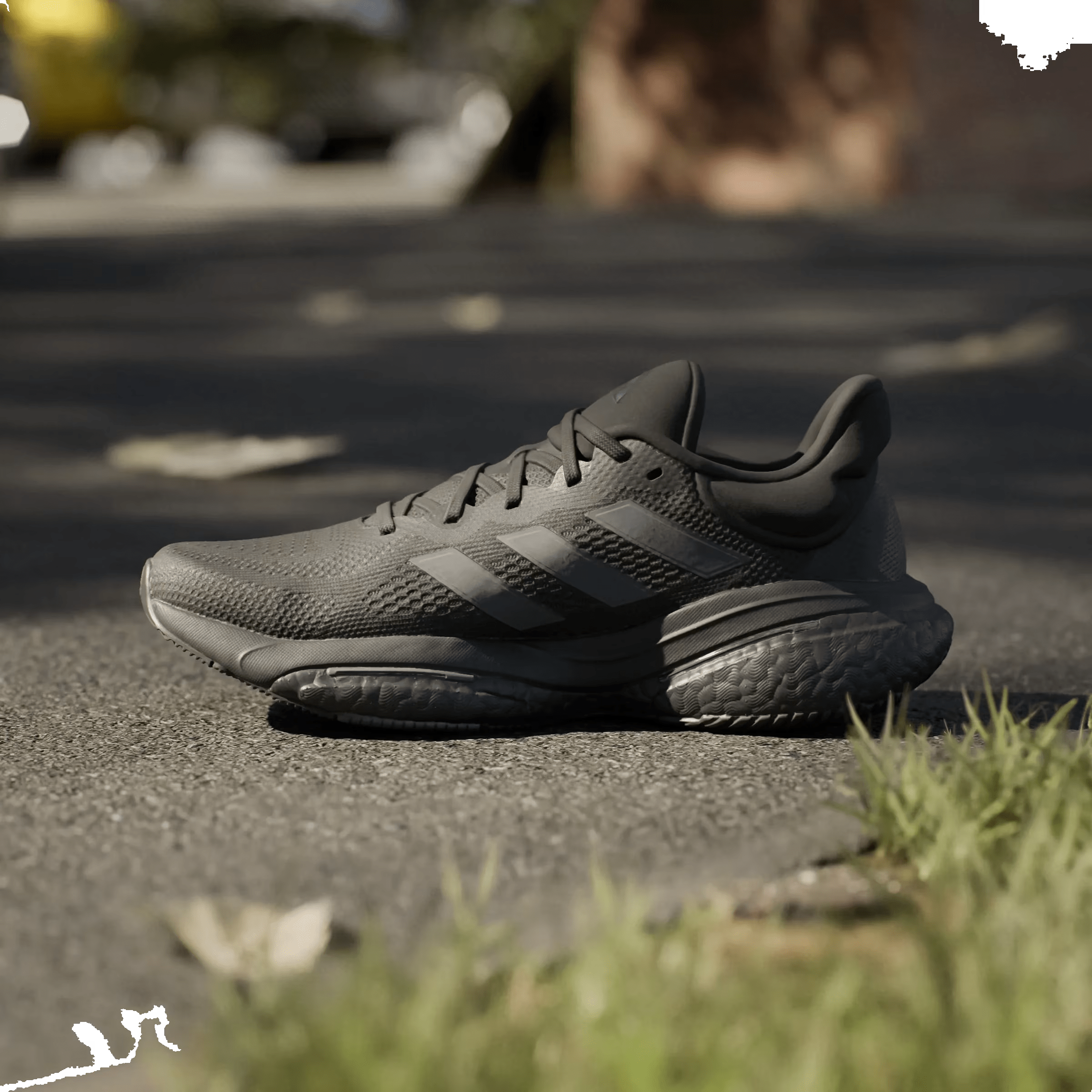 adidas Solarglide 6 Core Black Grey Six Carbon (Women's)