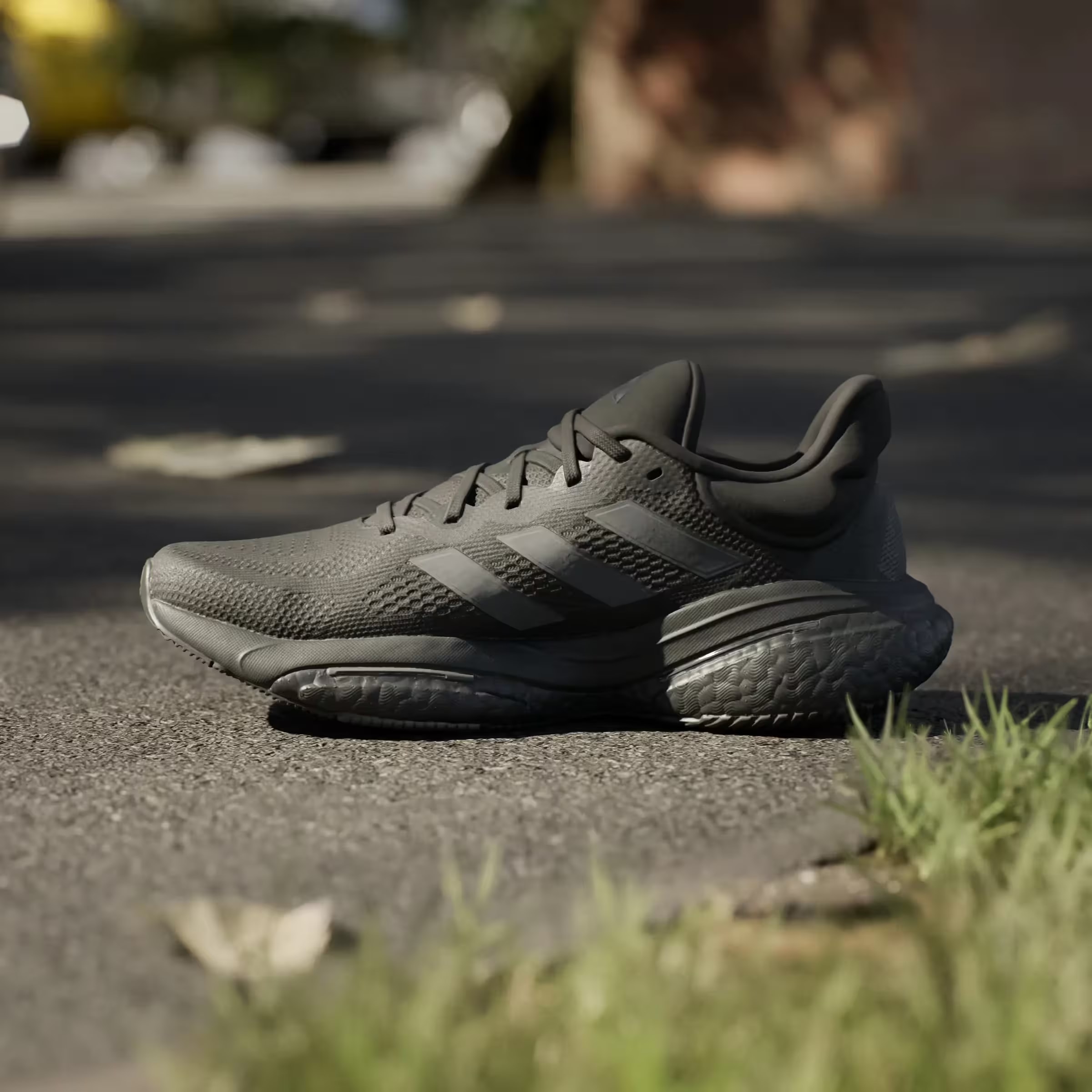 adidas Solarglide 6 Core Black Grey Six Carbon (Women's)