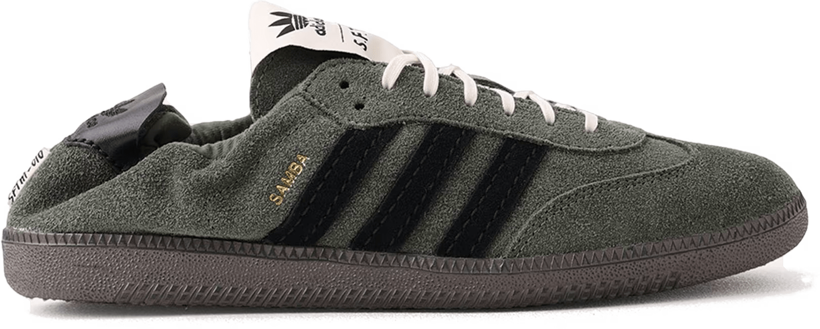 Adidas x SFTM Samba OG Basgrn Cblack Goldmt