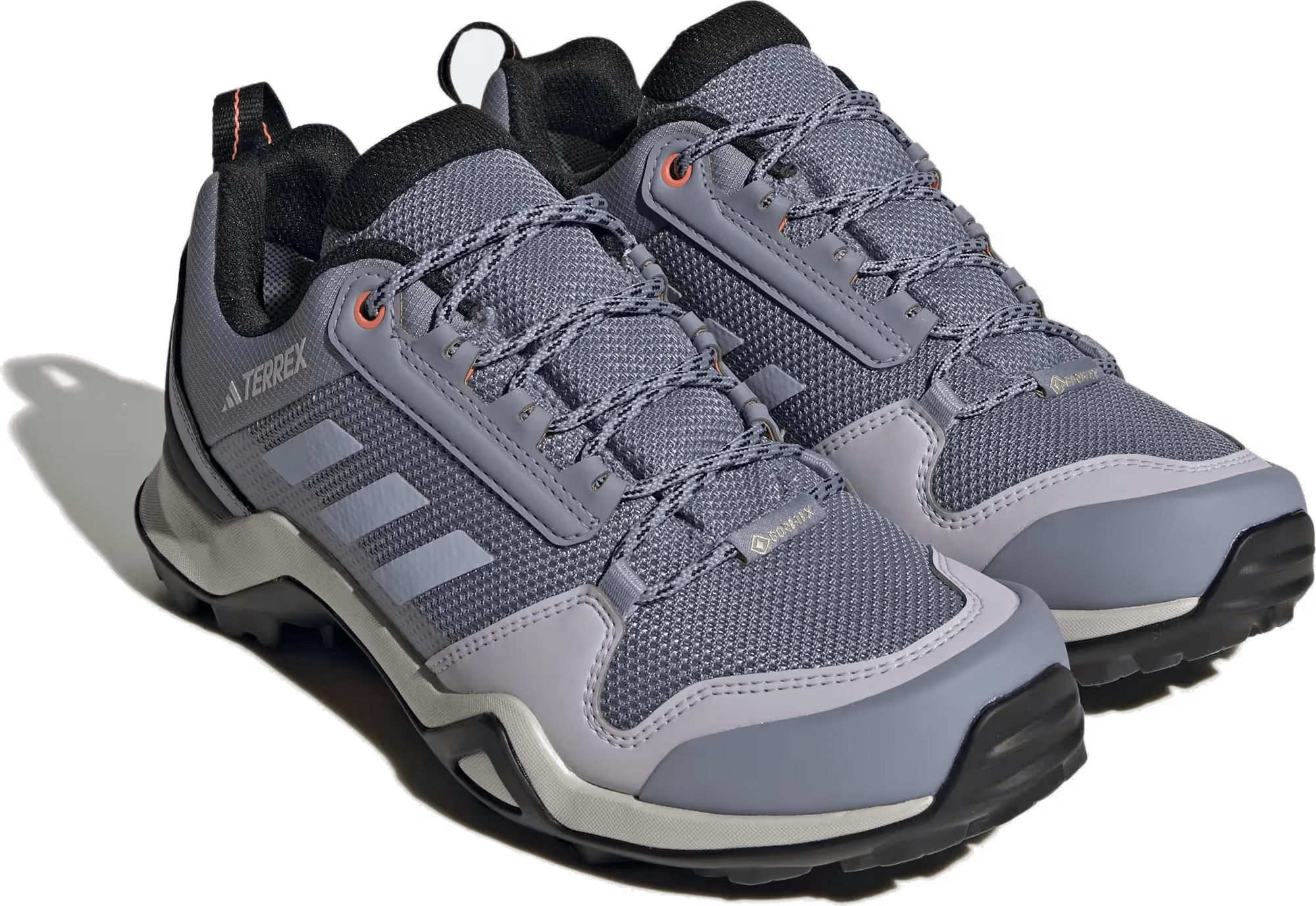 adidas Terrex AX3 Gore-Tex Silver Violet Blue Dawn Coral Fusion (Women's)