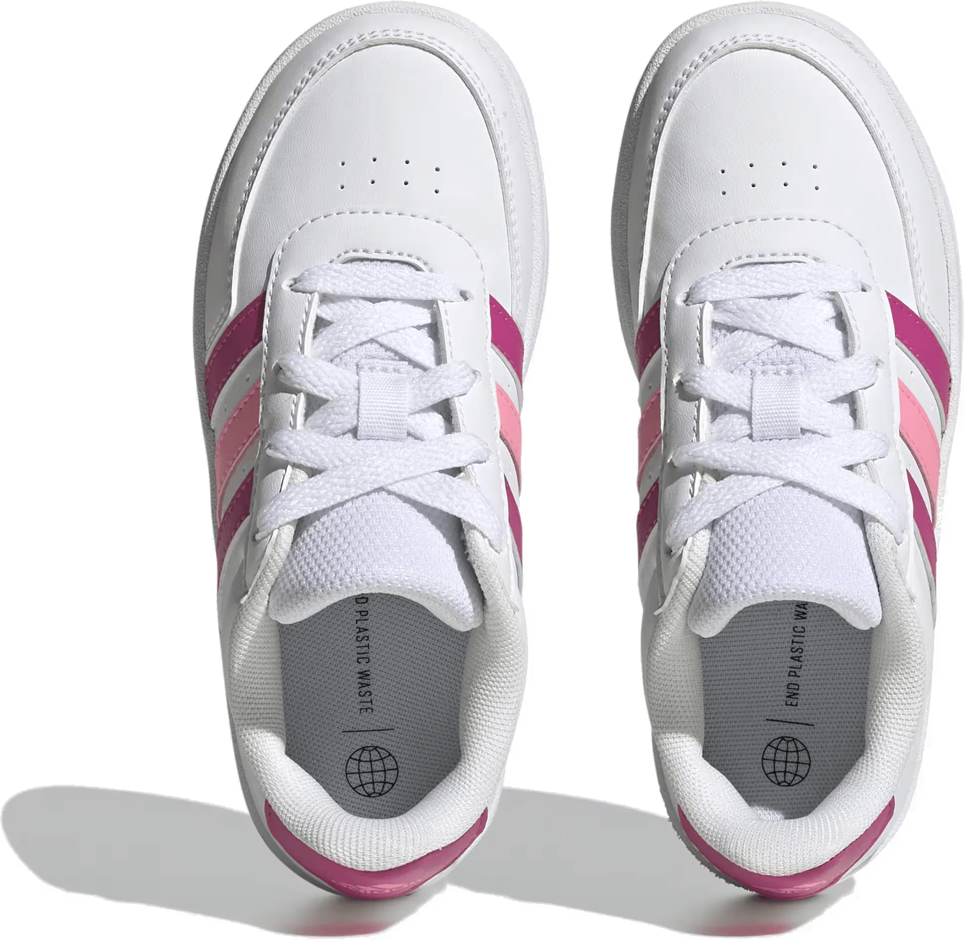 adidas Breaknet Lifestyle Court Cloud White Lucid Fuchsia Beam Pink (GS)