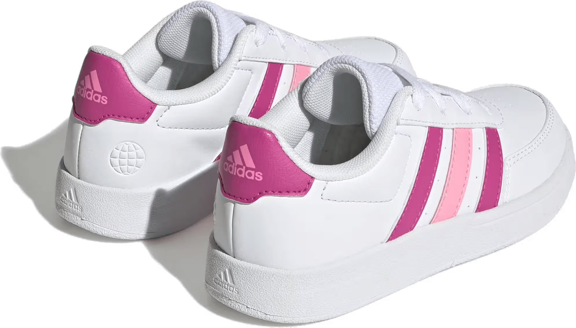 adidas Breaknet Lifestyle Court Cloud White Lucid Fuchsia Beam Pink (GS)