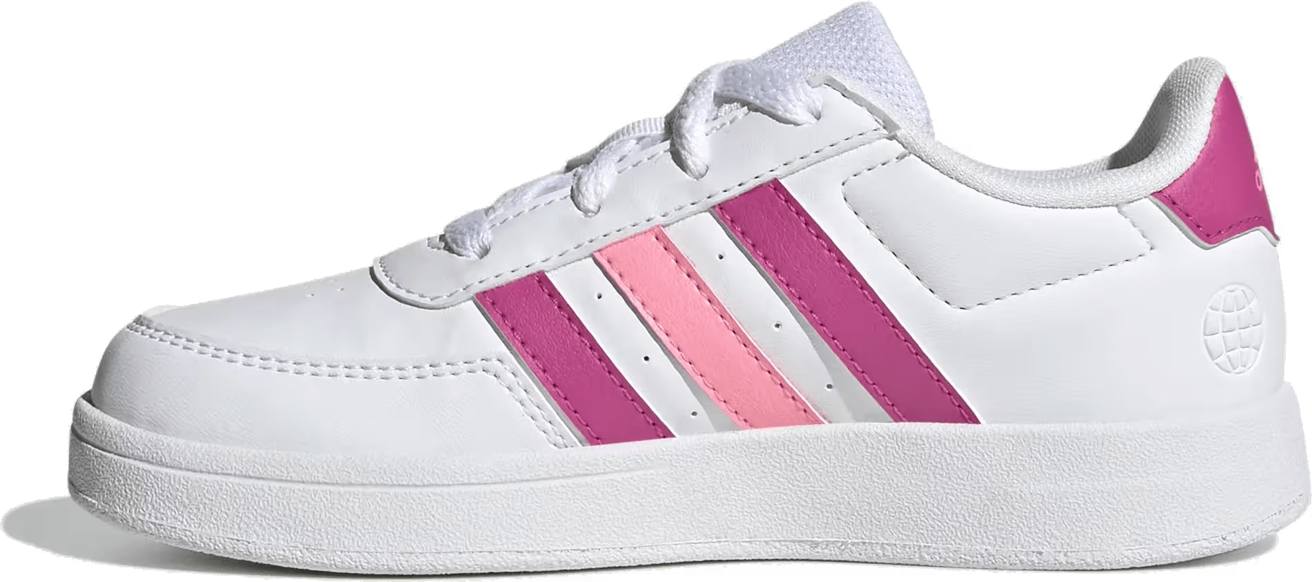 adidas Breaknet Lifestyle Court Cloud White Lucid Fuchsia Beam Pink (GS)