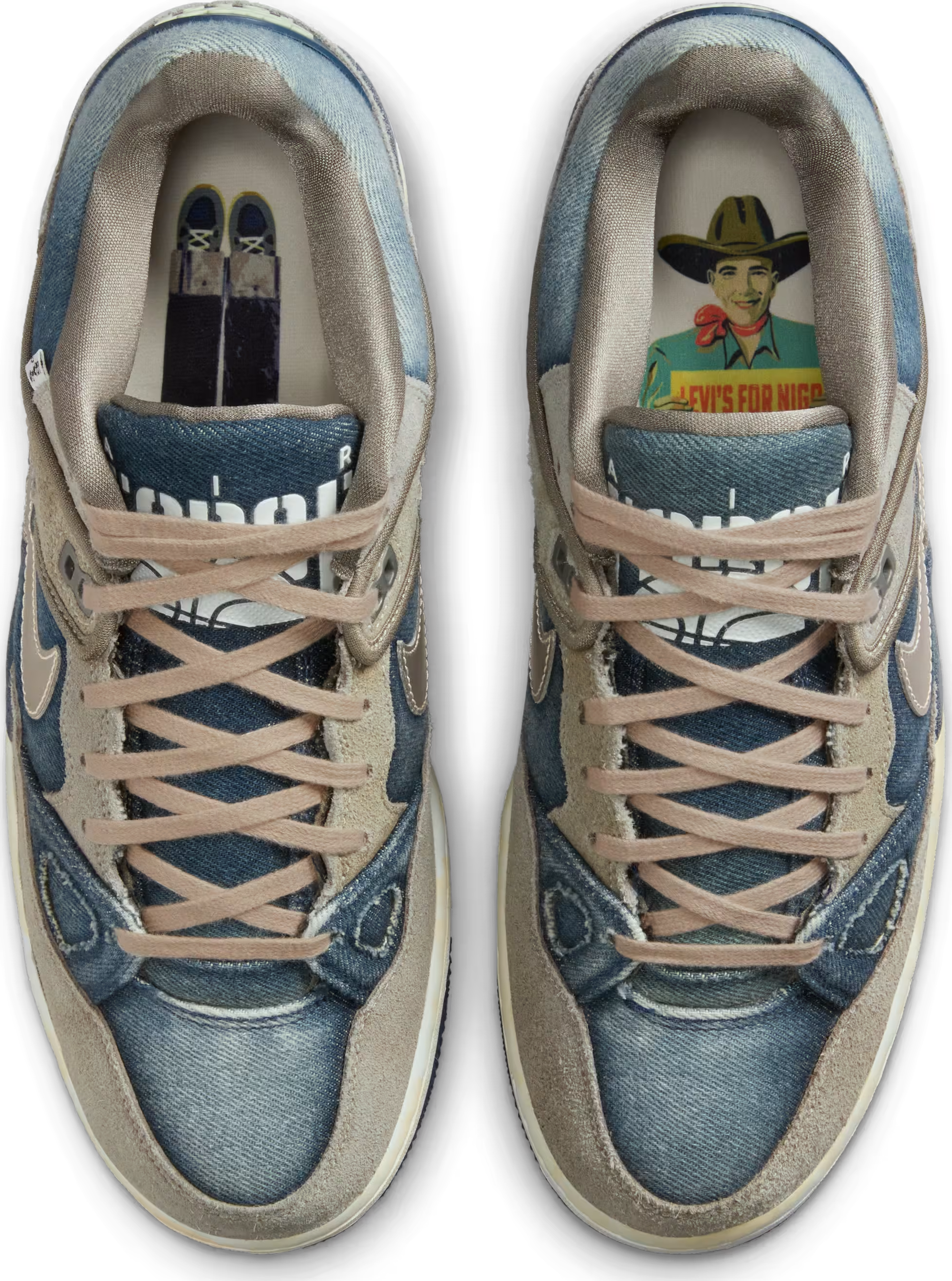 NIGO x Levi’s x Nike Air Force 3 Low "Enigma Stone"
