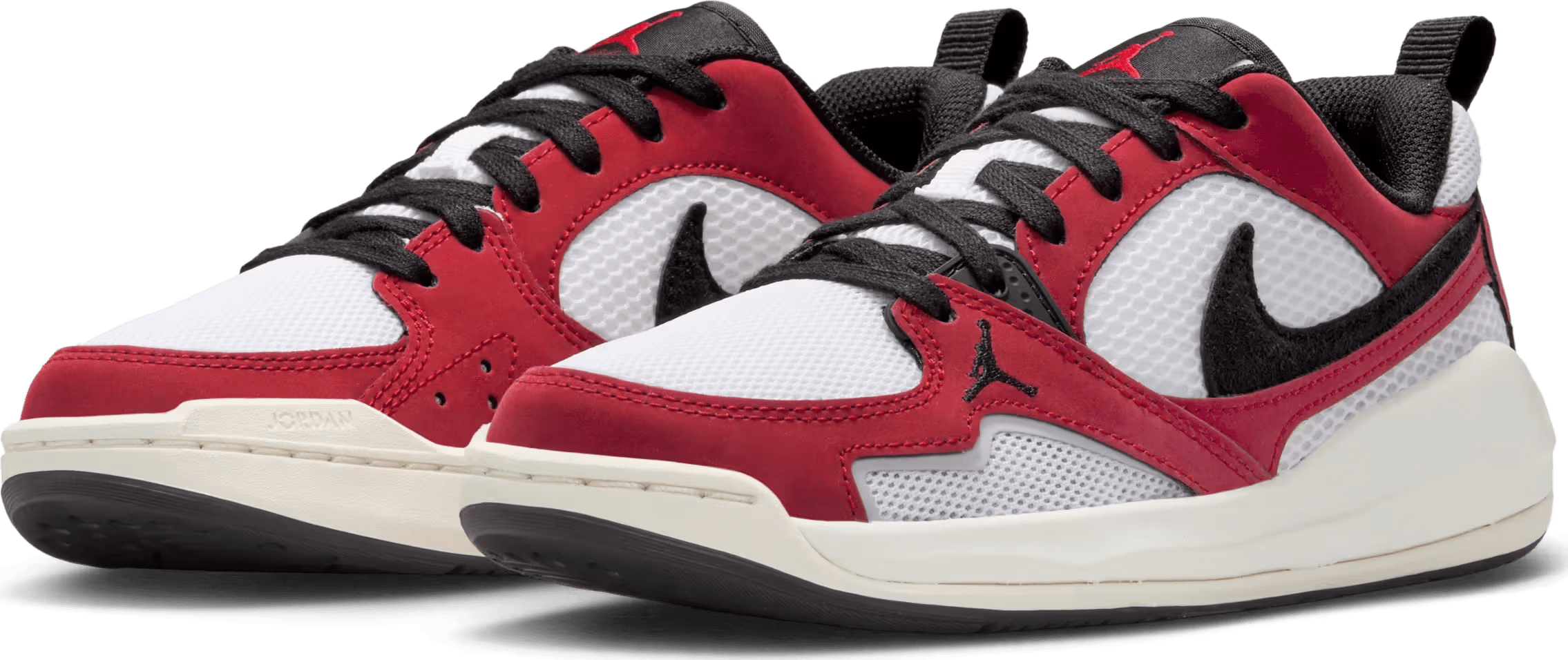 Jordan CMFT Era White Varsity Red Sail Black (GS)