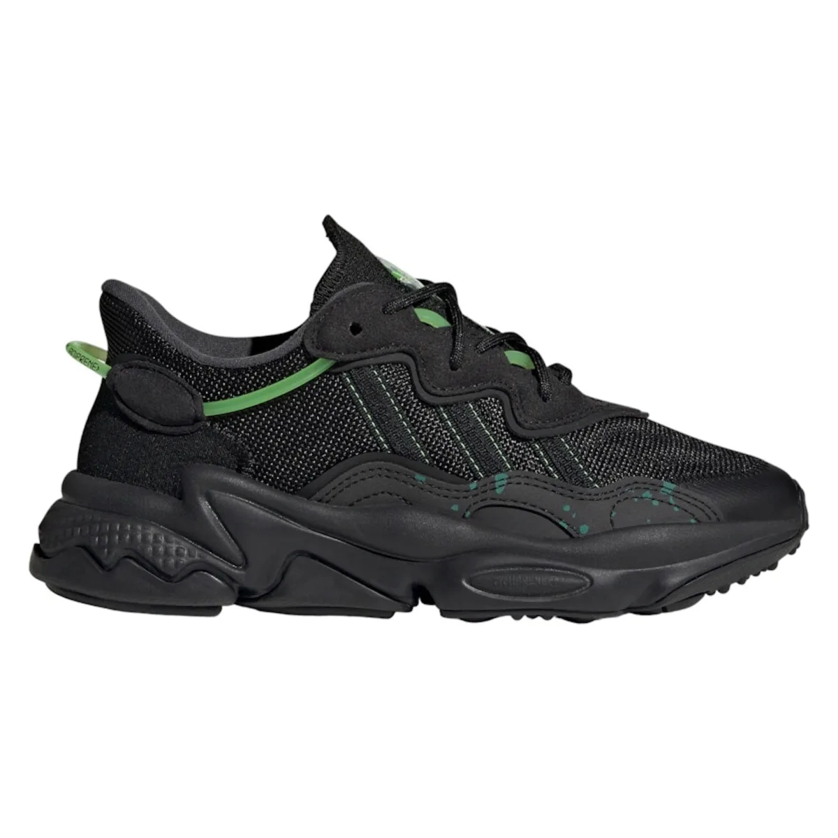 adidas Ozweego Black Solar Green (GS)