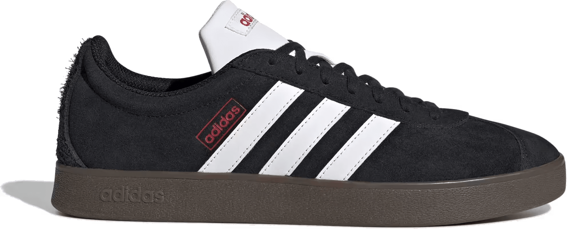 adidas VL Court 2.0 Core Black Cloud White Better Scarlet