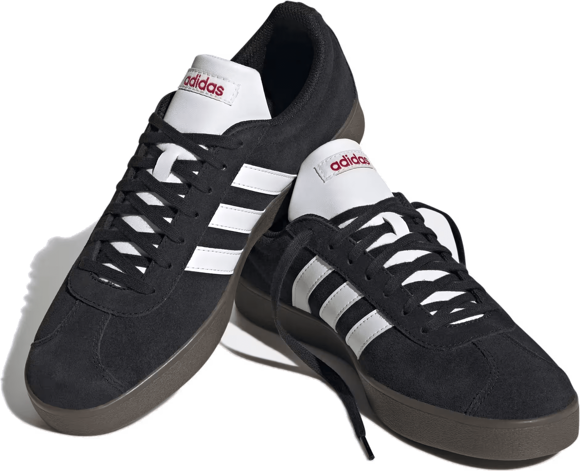 adidas VL Court 2.0 Core Black Cloud White Better Scarlet