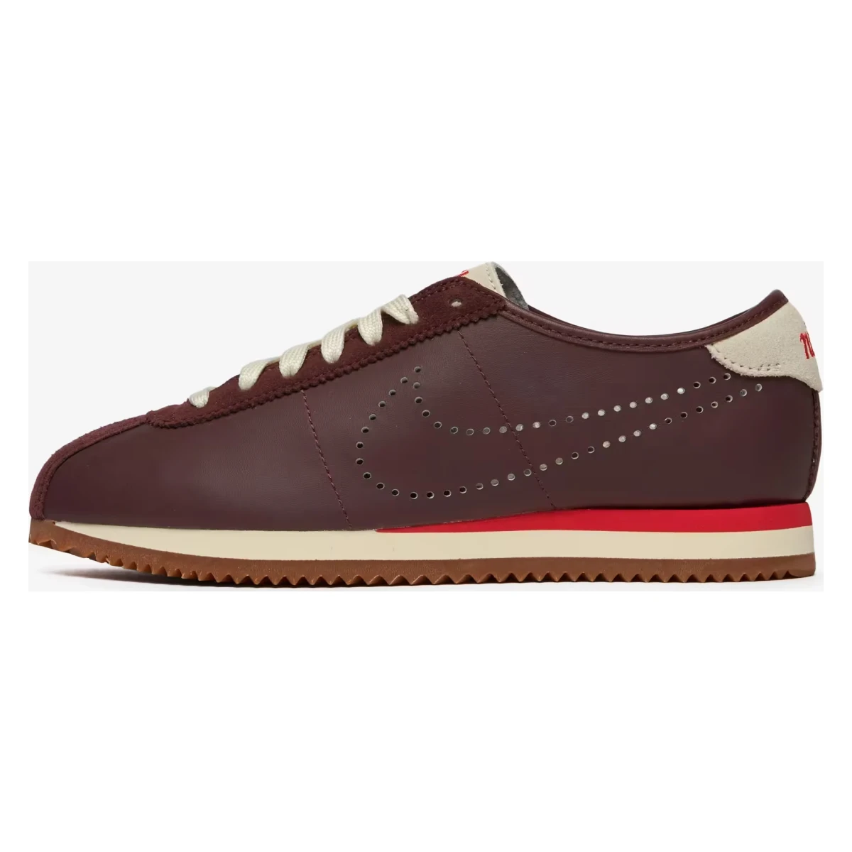 Nike Cortez Burgundy Crush Perforated Swoosh (Women's)