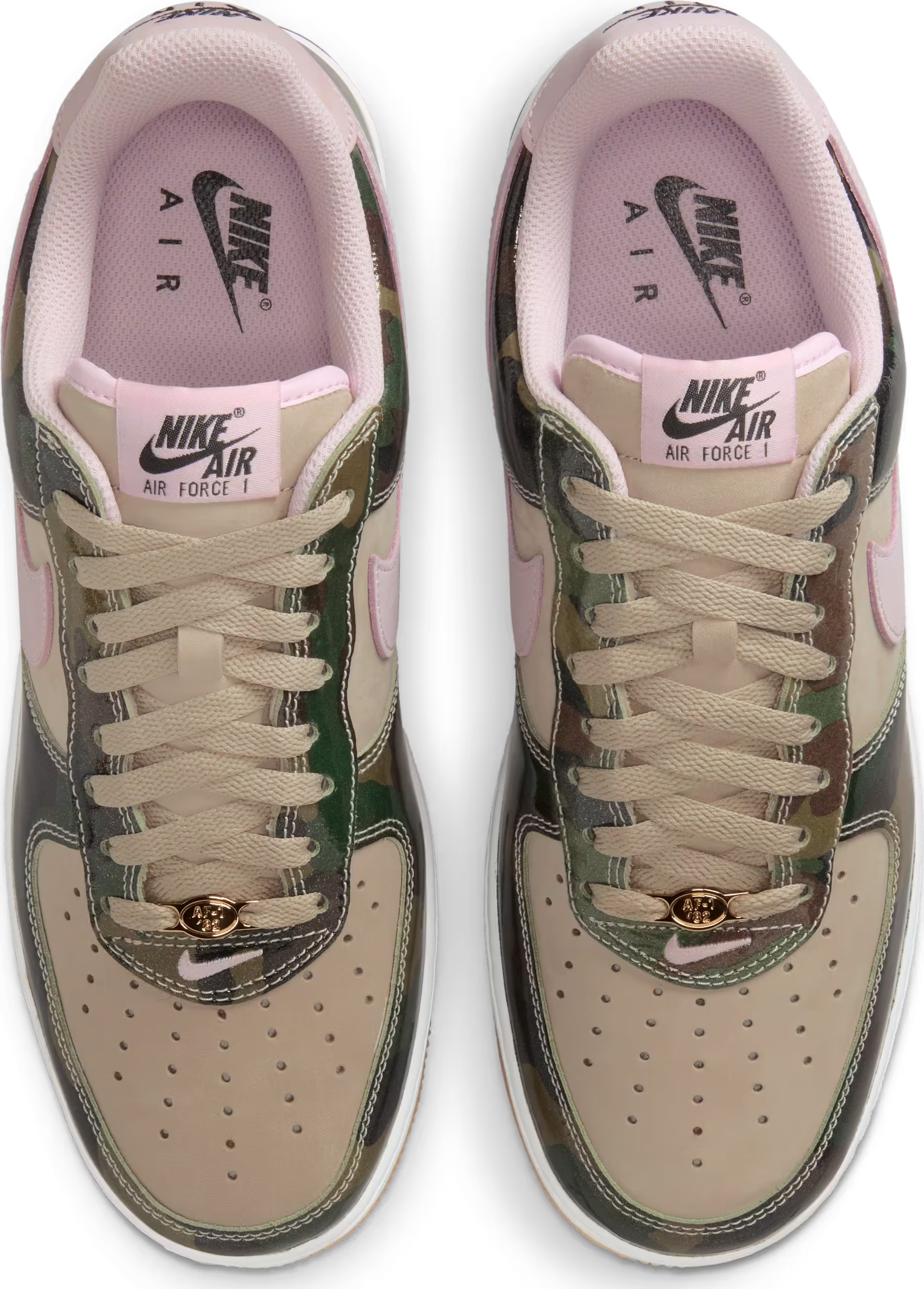 Nike Air Force 1 Low "Patent Camo Pink"