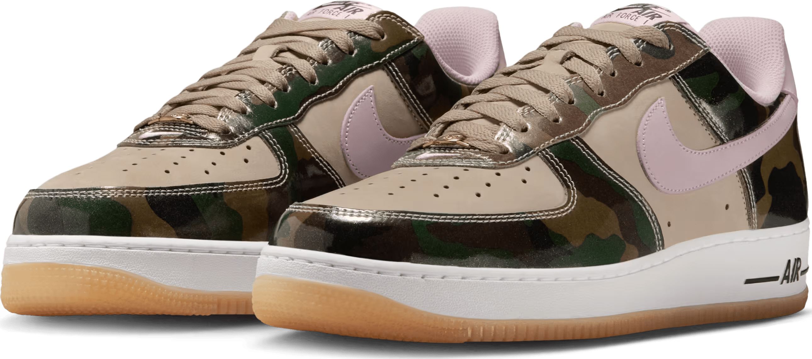Nike Air Force 1 Low "Patent Camo Pink"