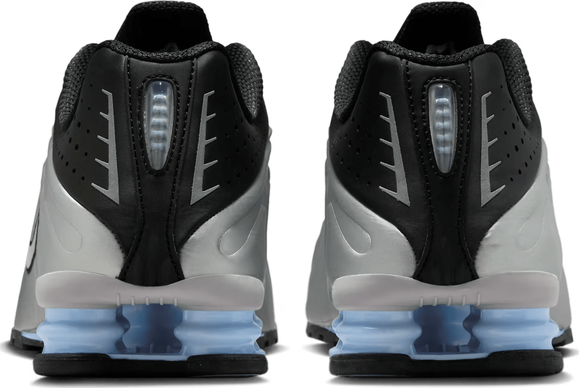 Nike Shox R4 "Metallic Silver Black Psychic Blue"