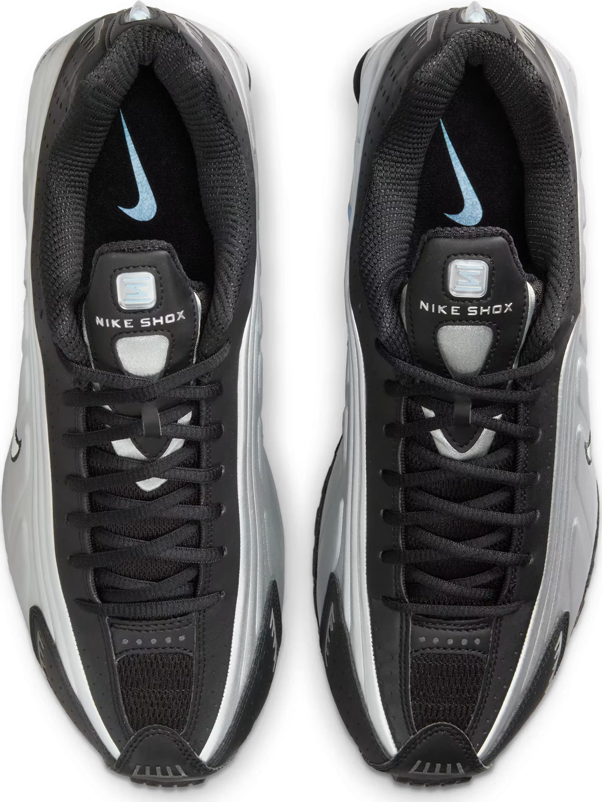 Nike Shox R4 "Metallic Silver Black Psychic Blue"