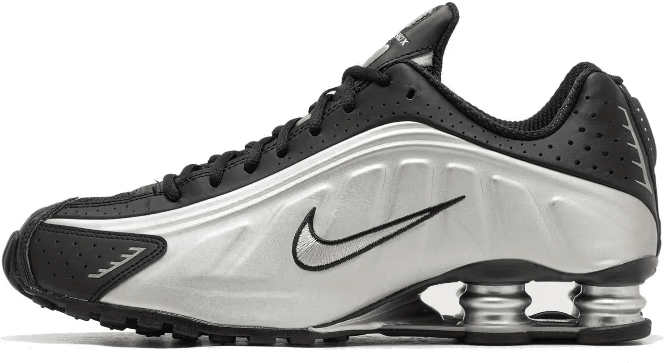 Nike Shox R4 "Metallic Silver Black"