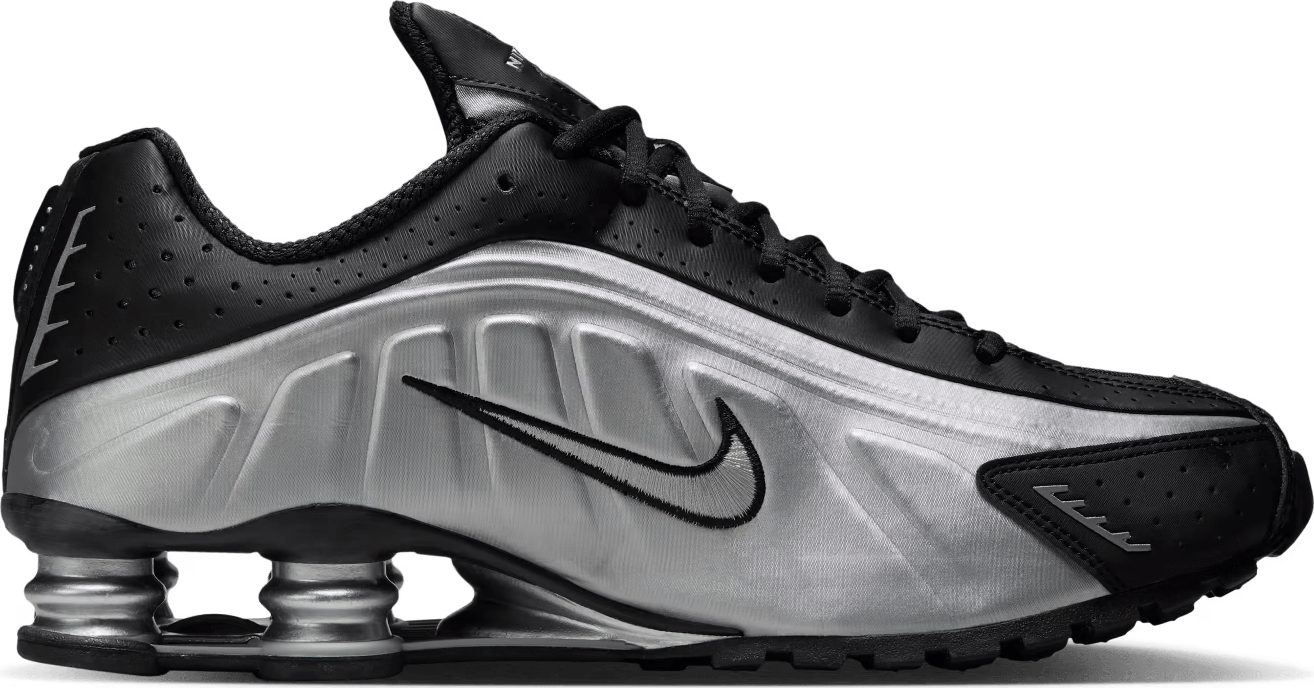 Nike Shox R4 "Metallic Silver Black"