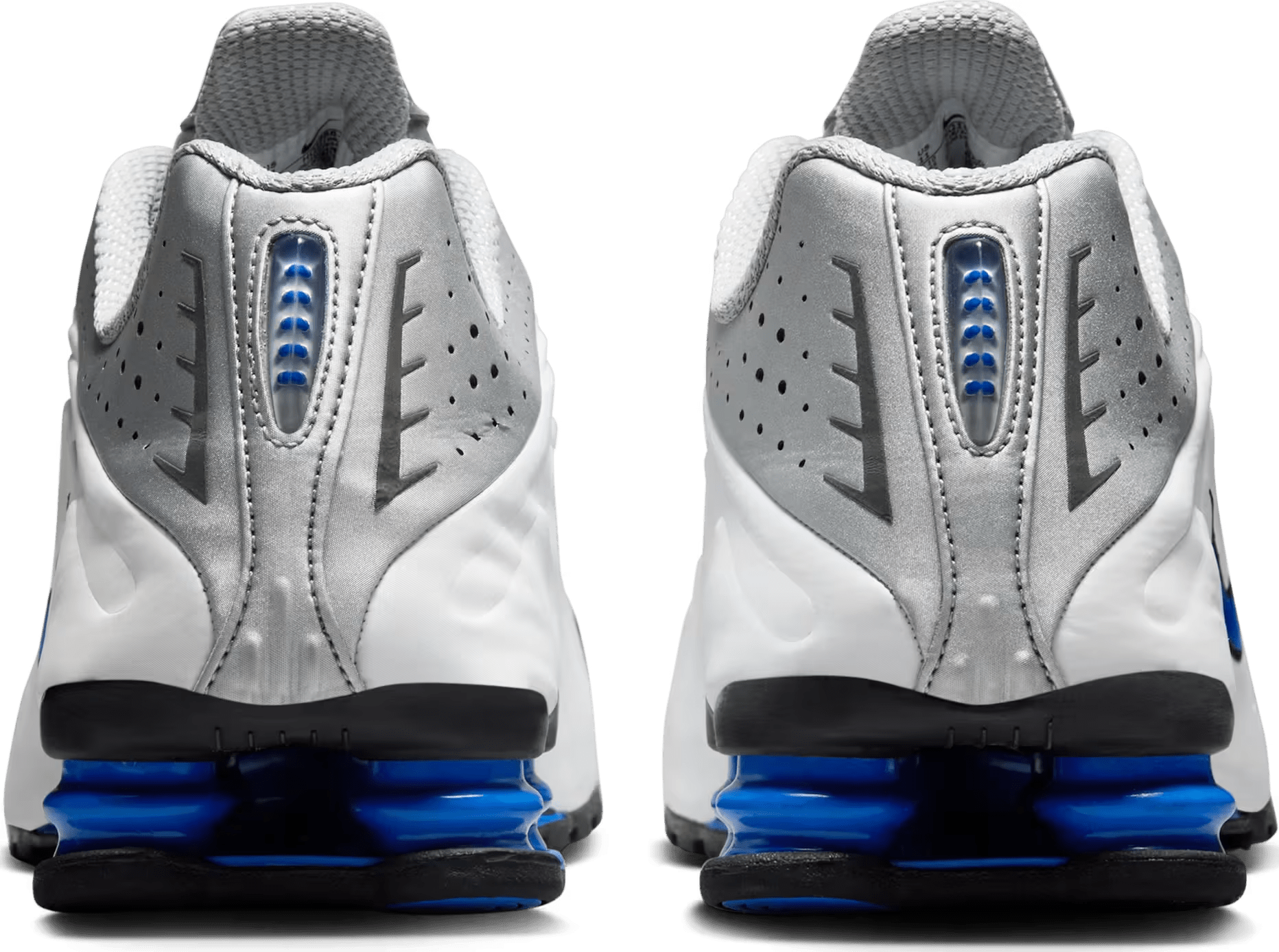 Nike Shox R4 "White Metallic Silver"