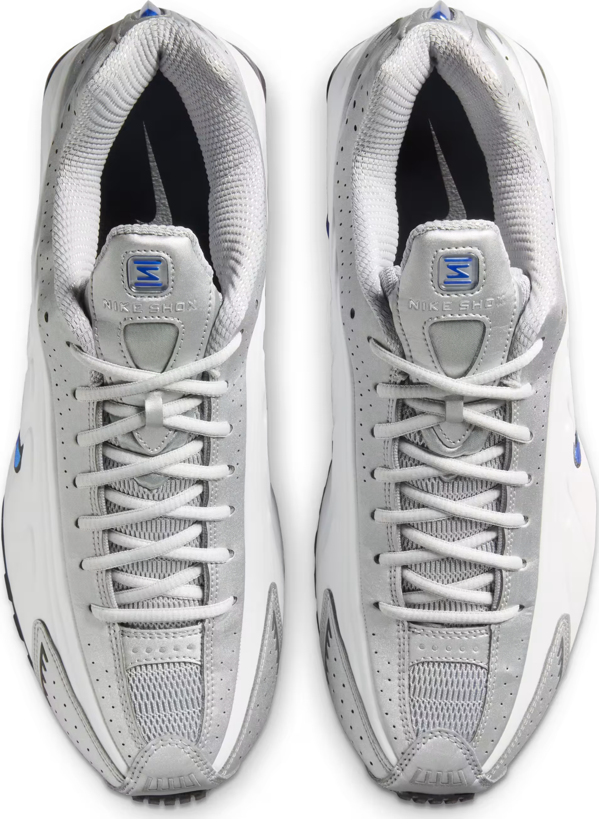 Nike Shox R4 "White Metallic Silver"
