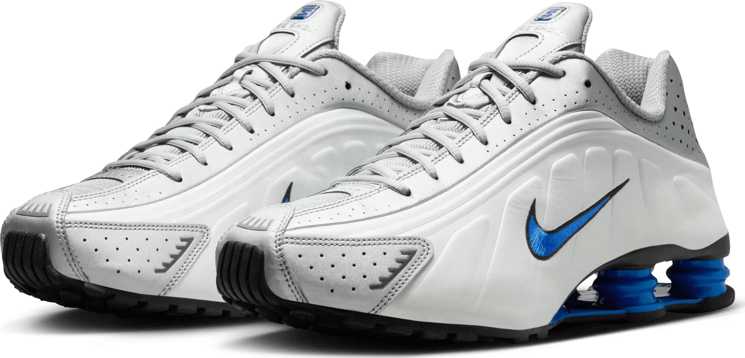 Nike Shox R4 "White Metallic Silver"
