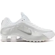 Nike Shox R4 "White Metallic Silver"