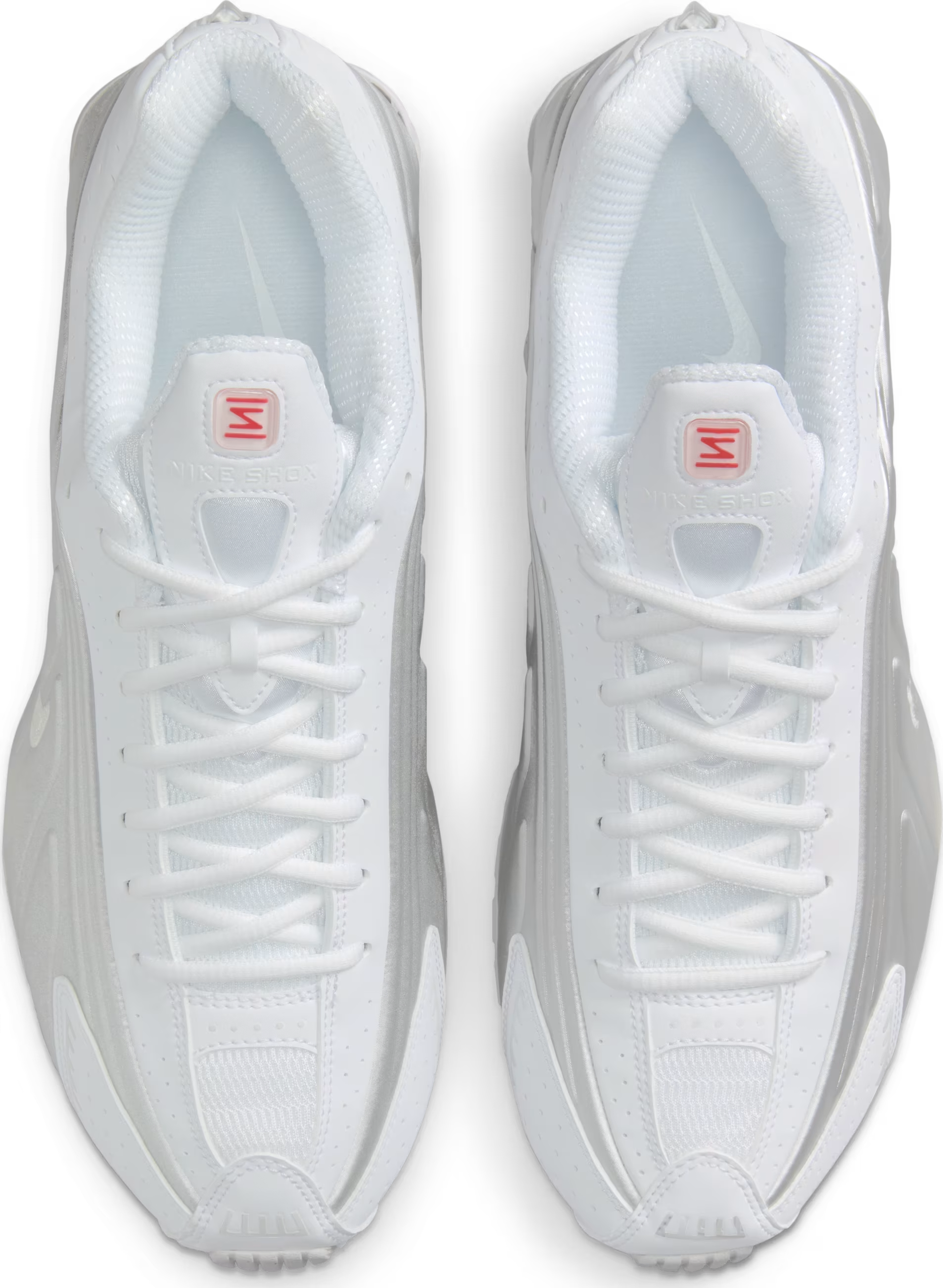 Nike Shox R4 "White Metallic Silver"