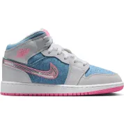 Air Jordan 1 Mid SE GS "Pink Glow"