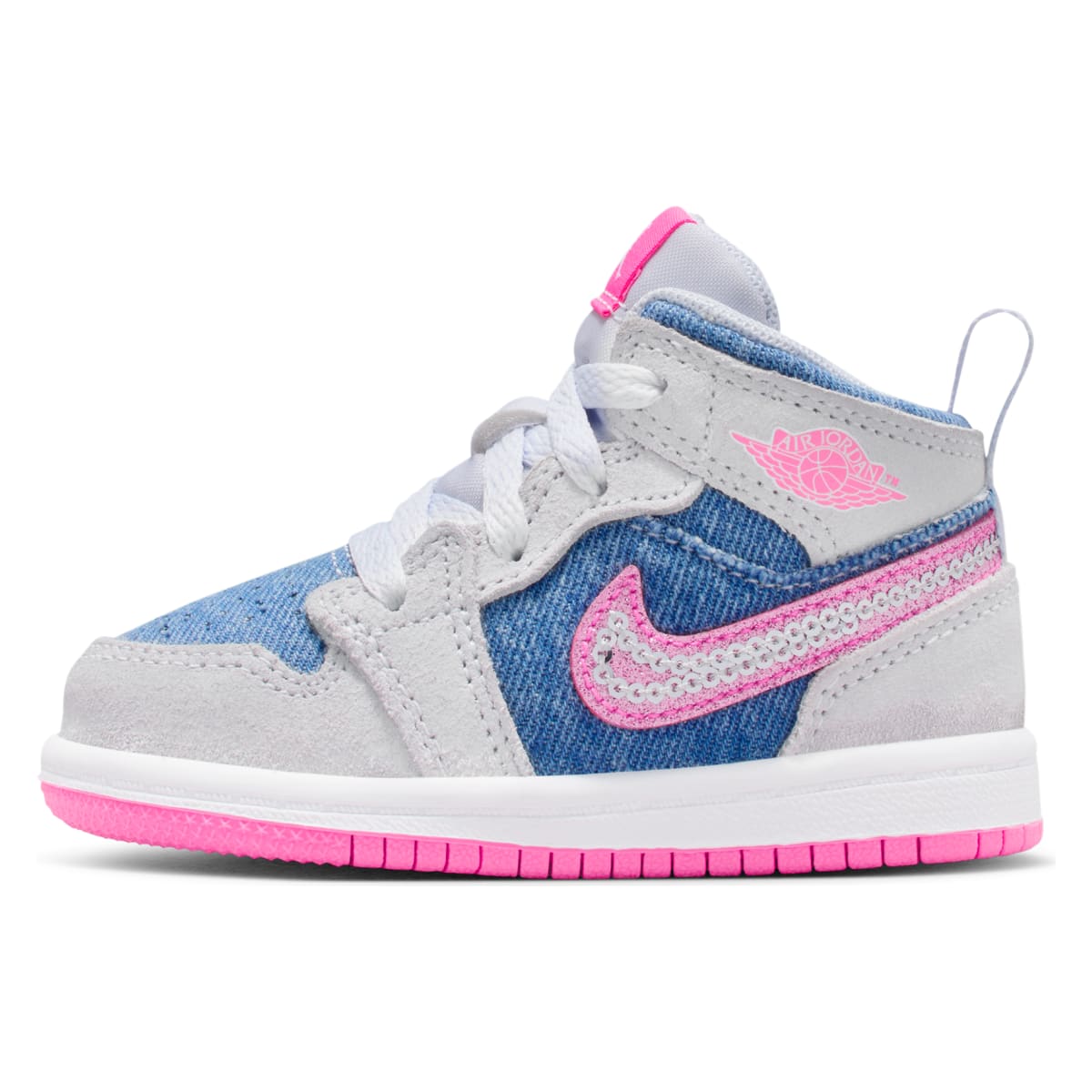 Air Jordan 1 Mid SE TD "Pink Glow"