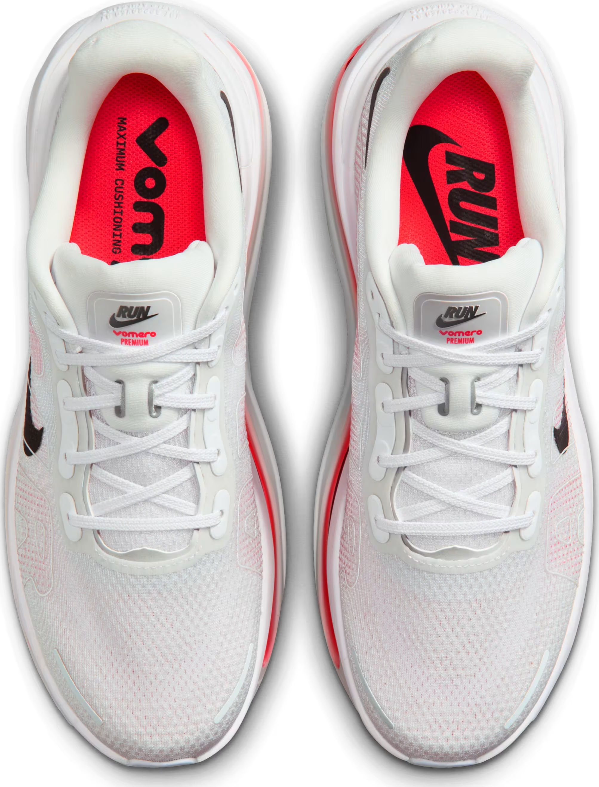 Nike Vomero Premium "White Bright Crimson"