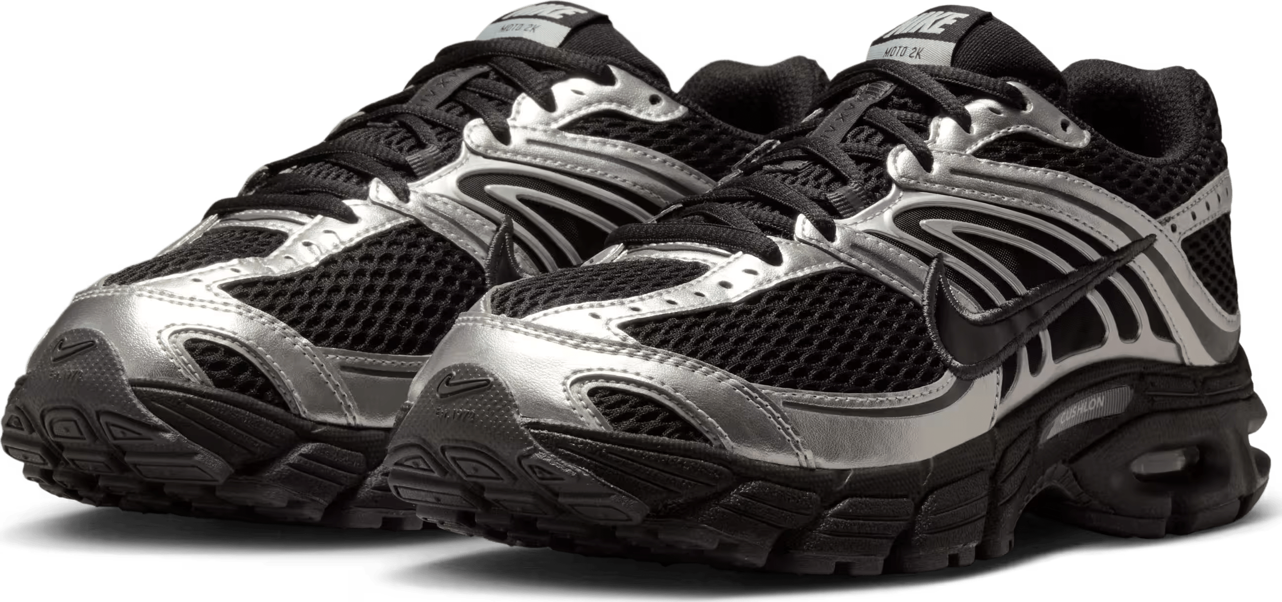 Nike Air Max Moto 2K Wmns "Black Metallic Silver"