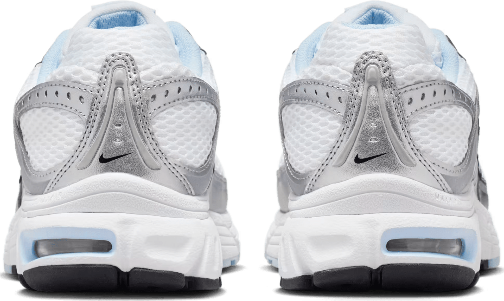 Nike Air Max Moto 2K White Silver Black Hydrogen Blue (Women's)