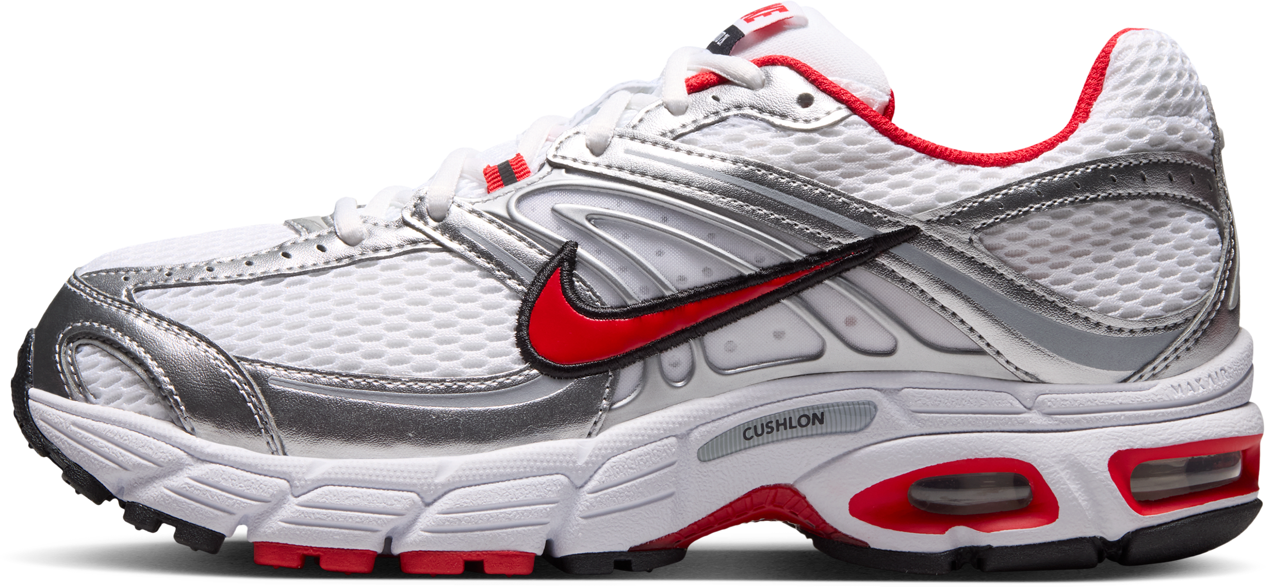 Nike Air Max Moto 2K Wmns "Metallic Silver University Red"